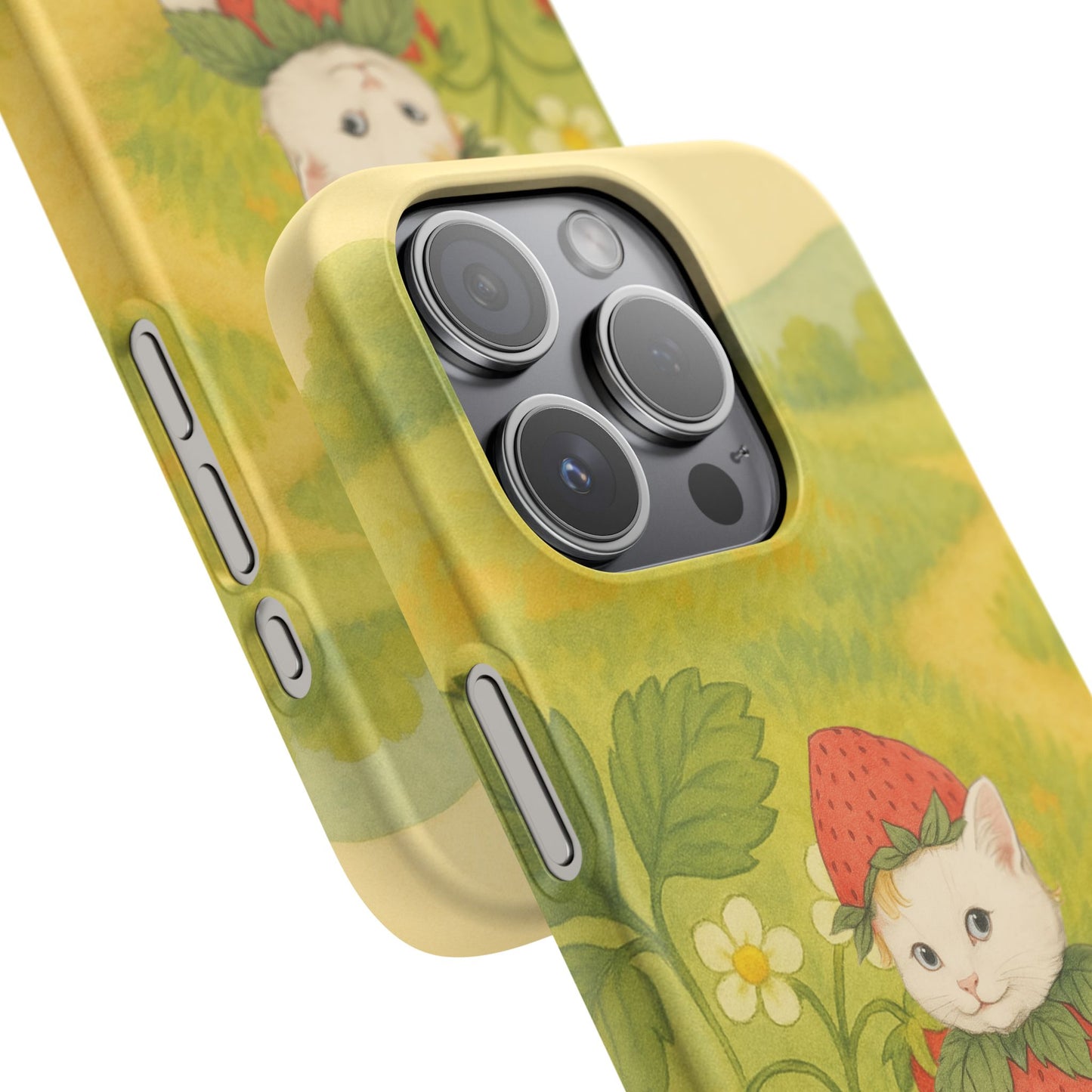 Strawberry Cat x Mother Earth's Children Snap Phone Case