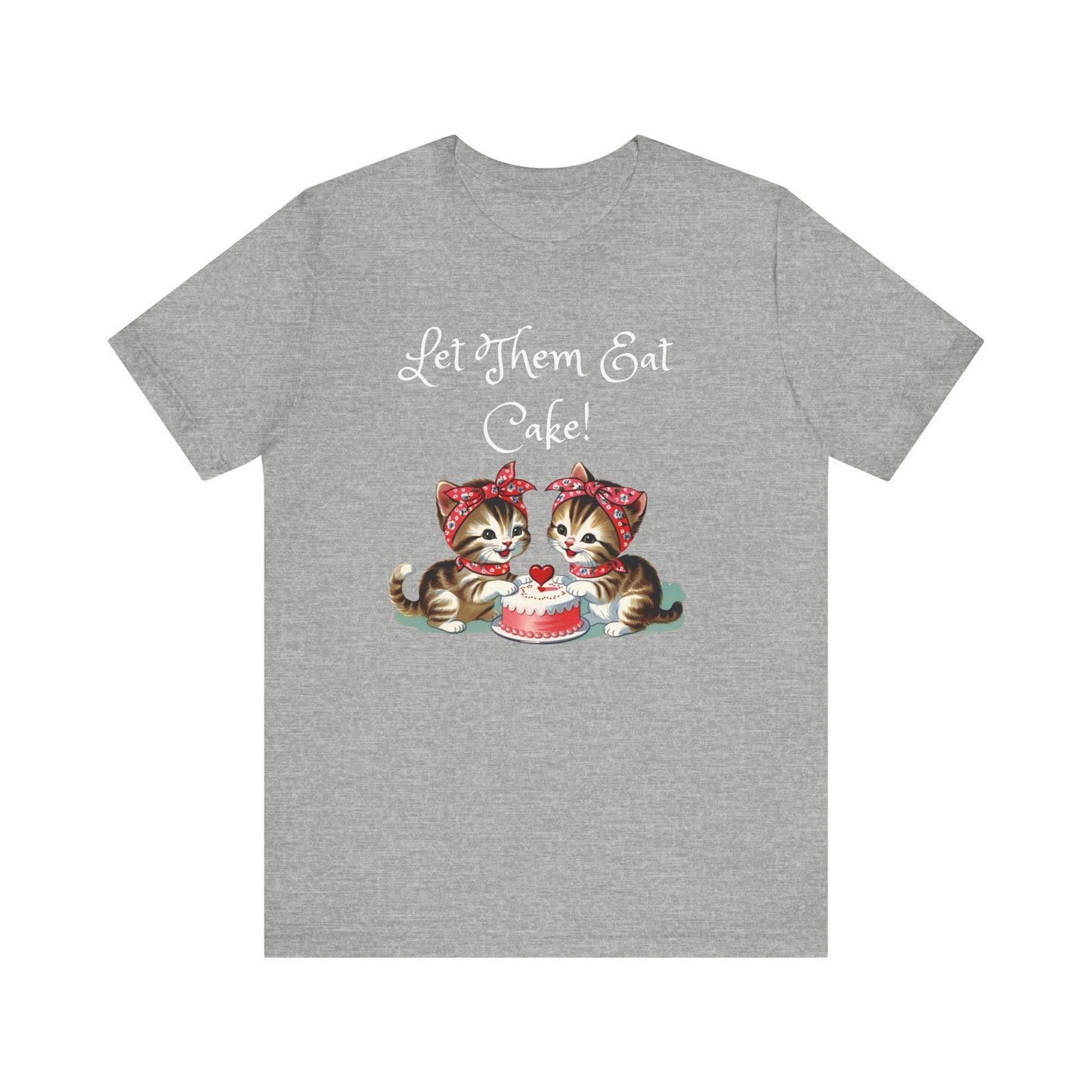 Babushka Kittens-Let Them Eat Cake T-Shirt