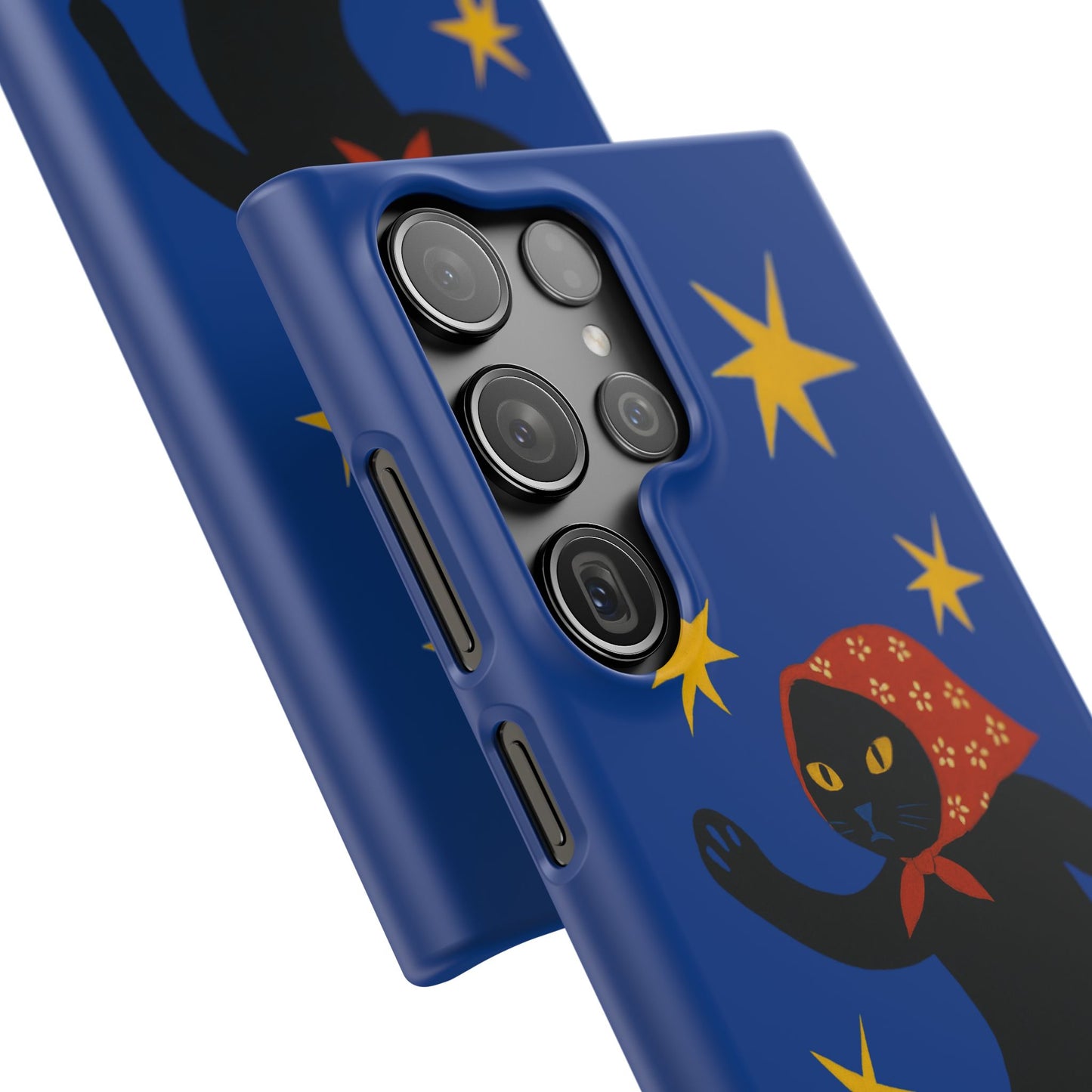 Babushka Cat x Matisse Style Snap Phone Case