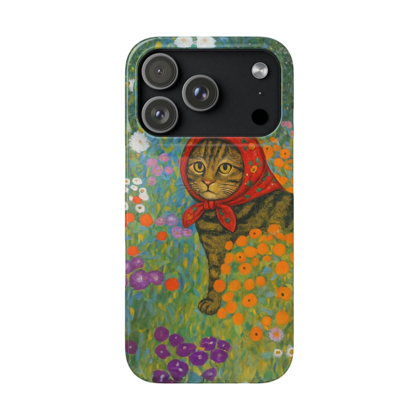 Babushka Cat Gusav Klimt Snap Phone Case