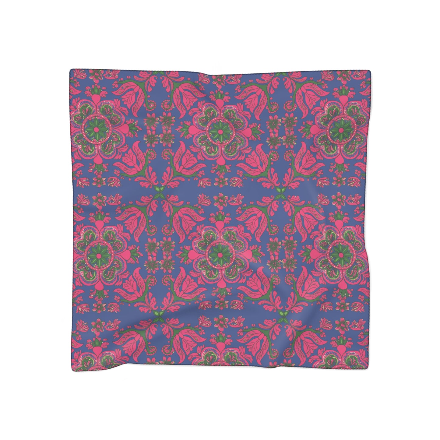 Polish Highlander Babushka Poly-Chiffon Scarf