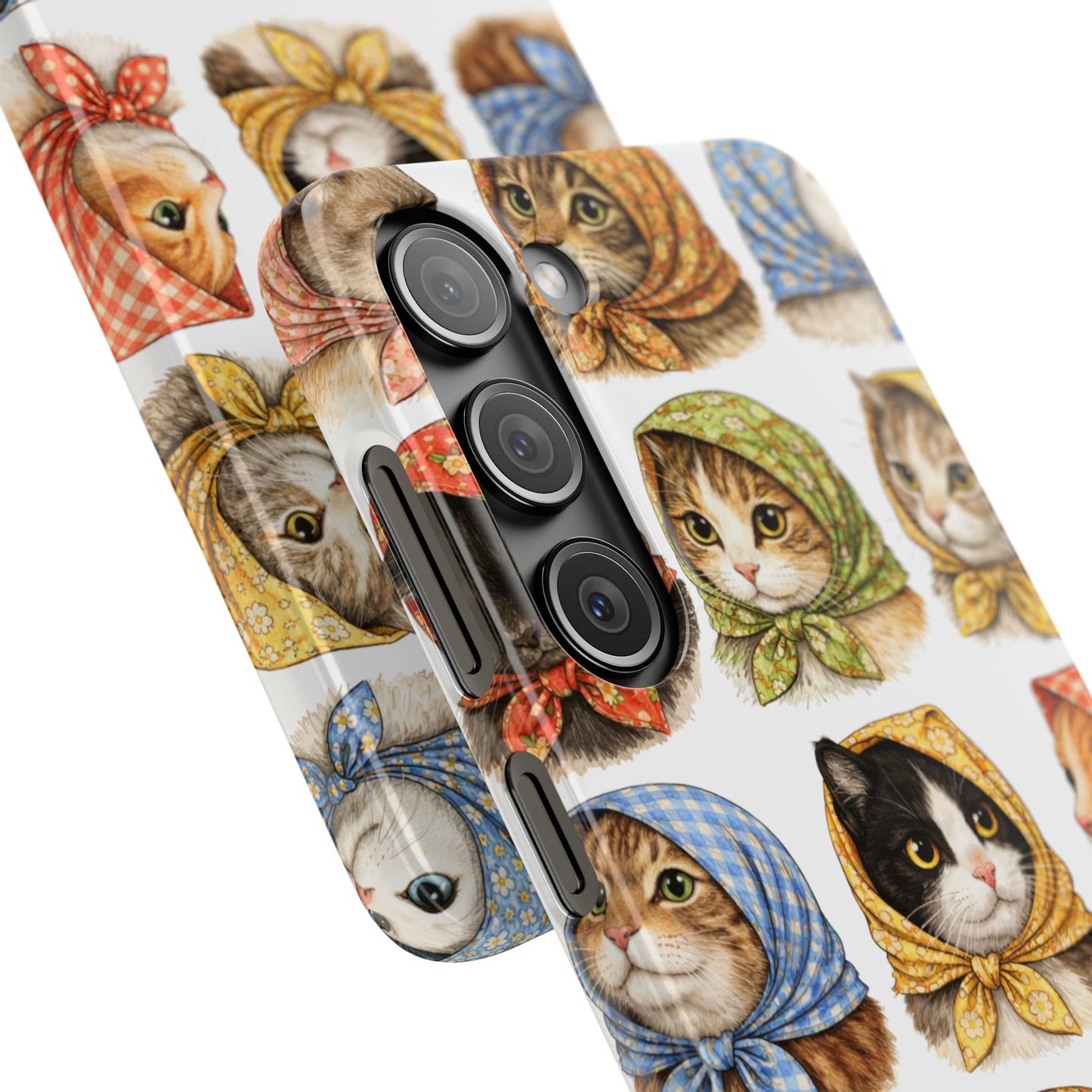 Babushka Cats Snap Phone Case