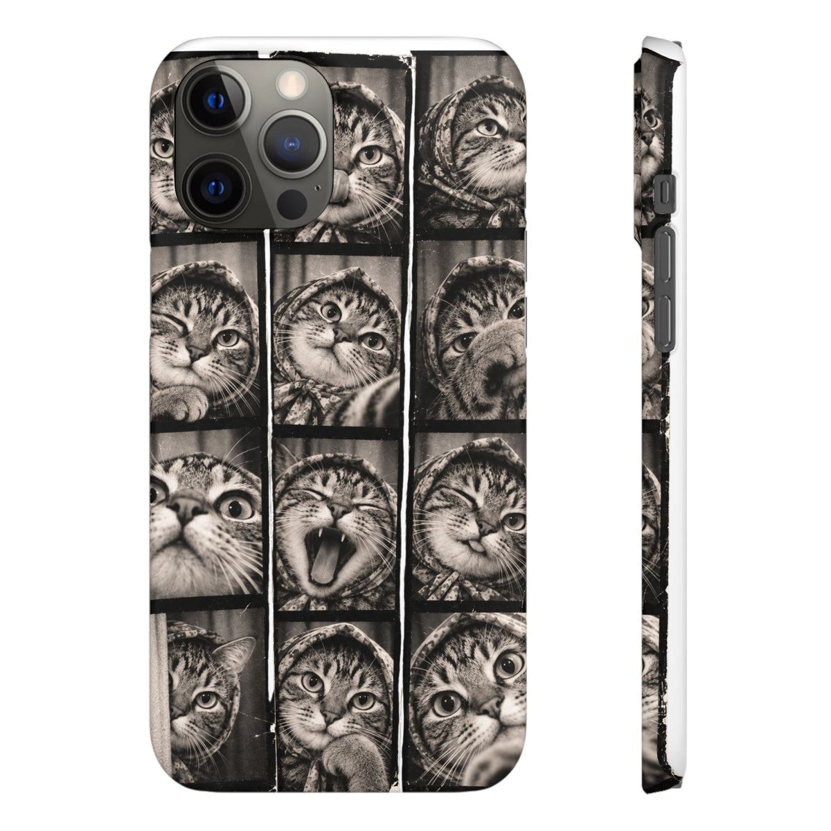 Babushka Cat Photobooth Snap Phone Case