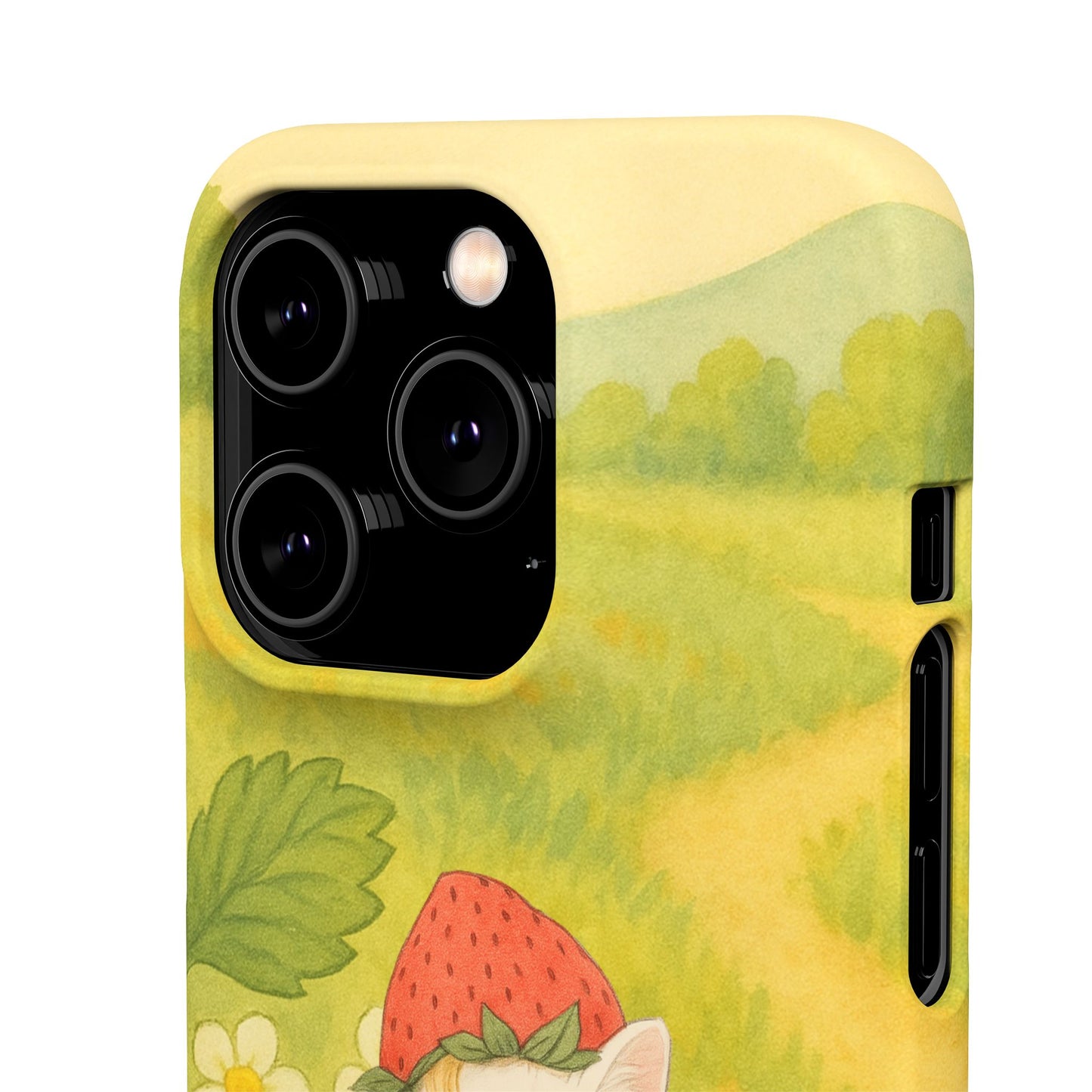 Strawberry Cat x Mother Earth's Children Snap Phone Case
