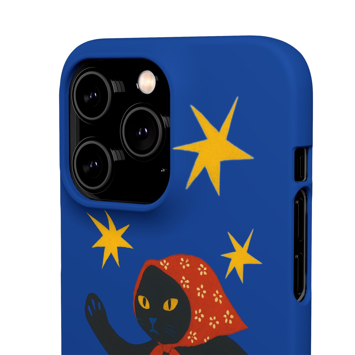 Babushka Cat x Matisse Style Snap Phone Case