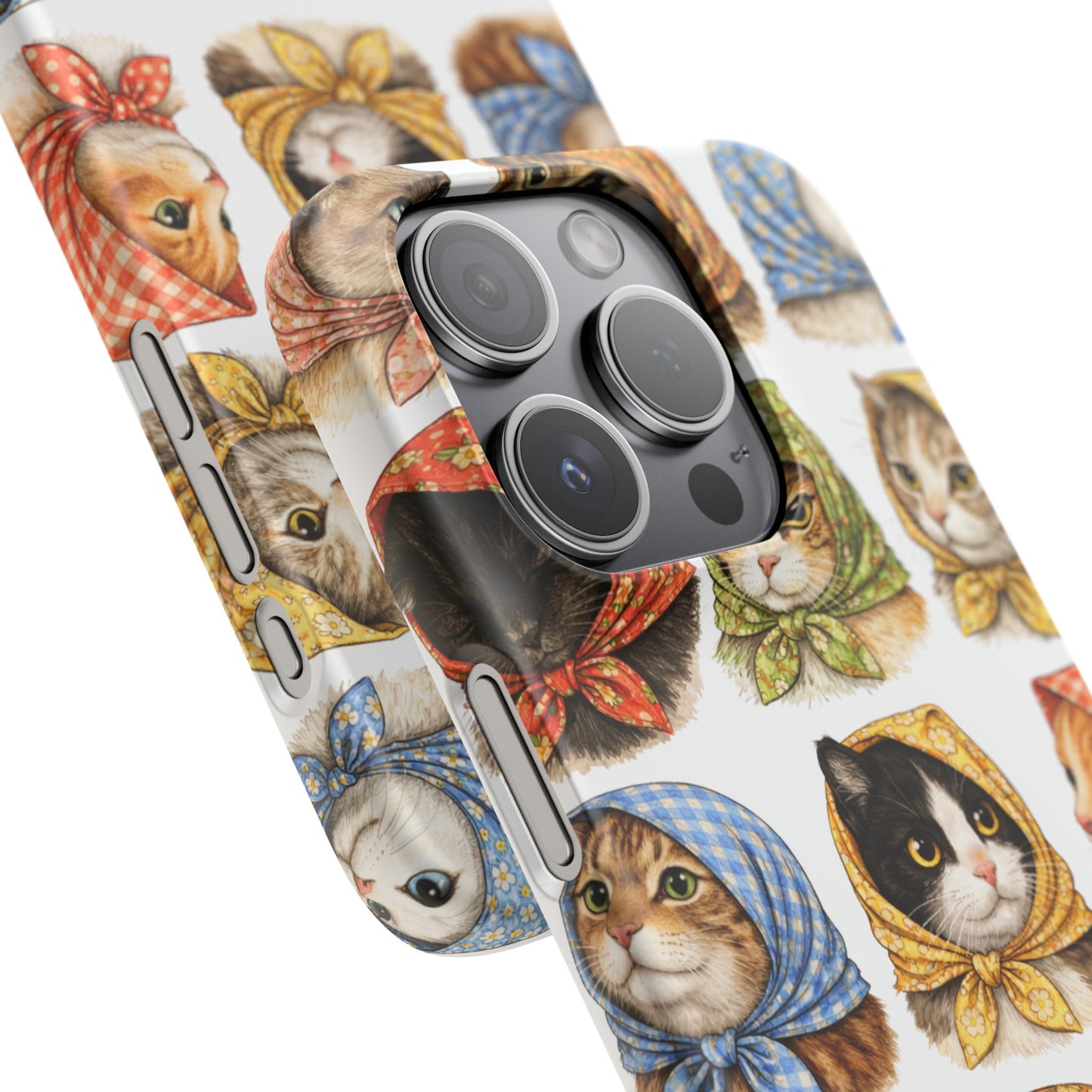 Babushka Cats Snap Phone Case