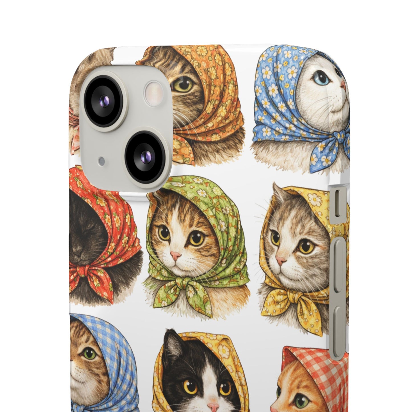 Babushka Cats Snap Phone Case
