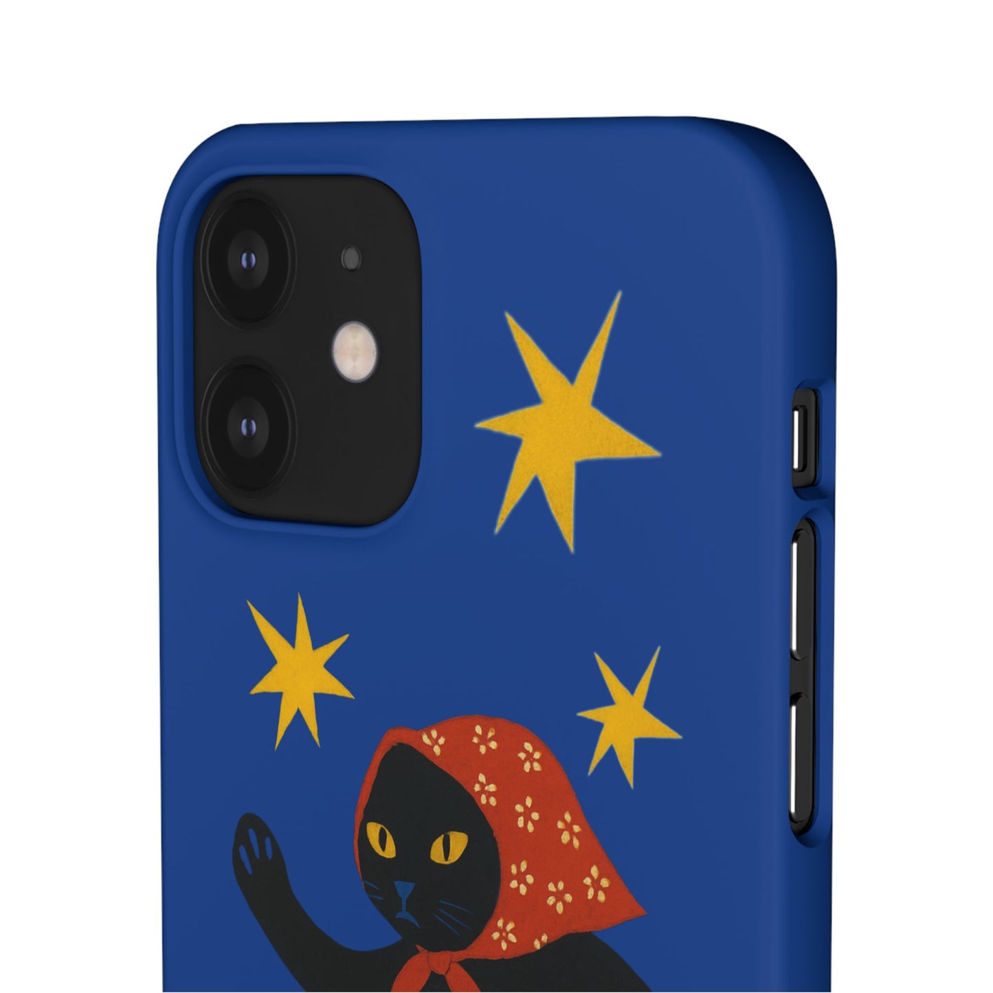 Babushka Cat x Matisse Style Snap Phone Case