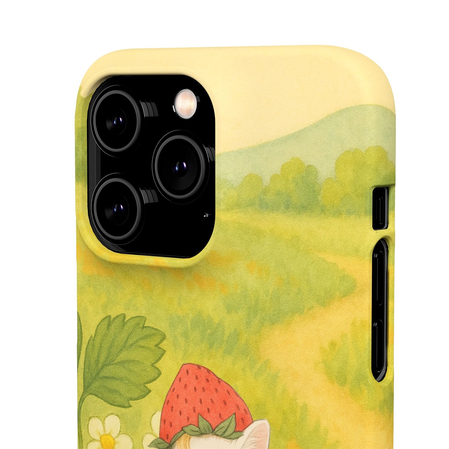 Strawberry Cat x Mother Earth's Children Snap Phone Case