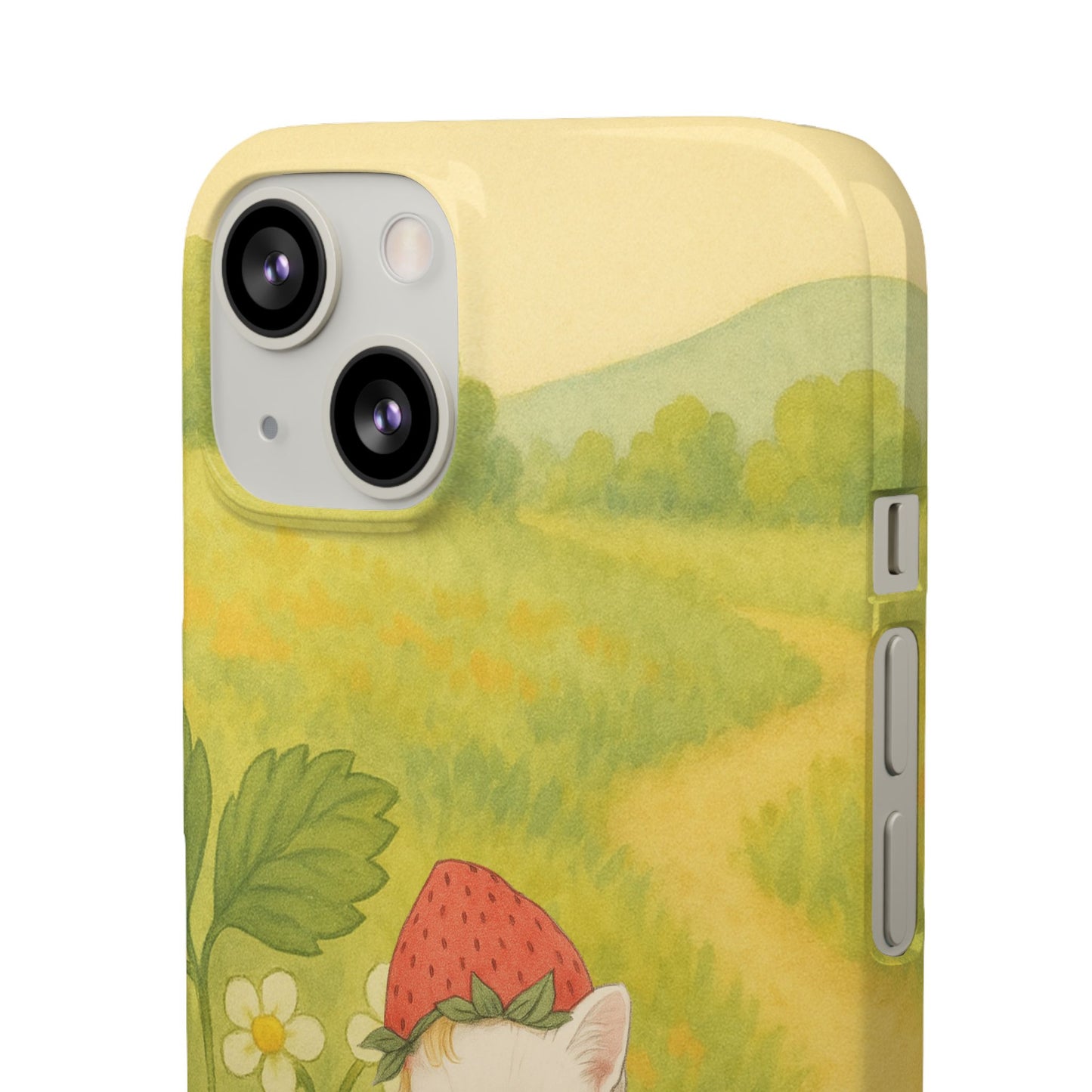 Strawberry Cat x Mother Earth's Children Snap Phone Case