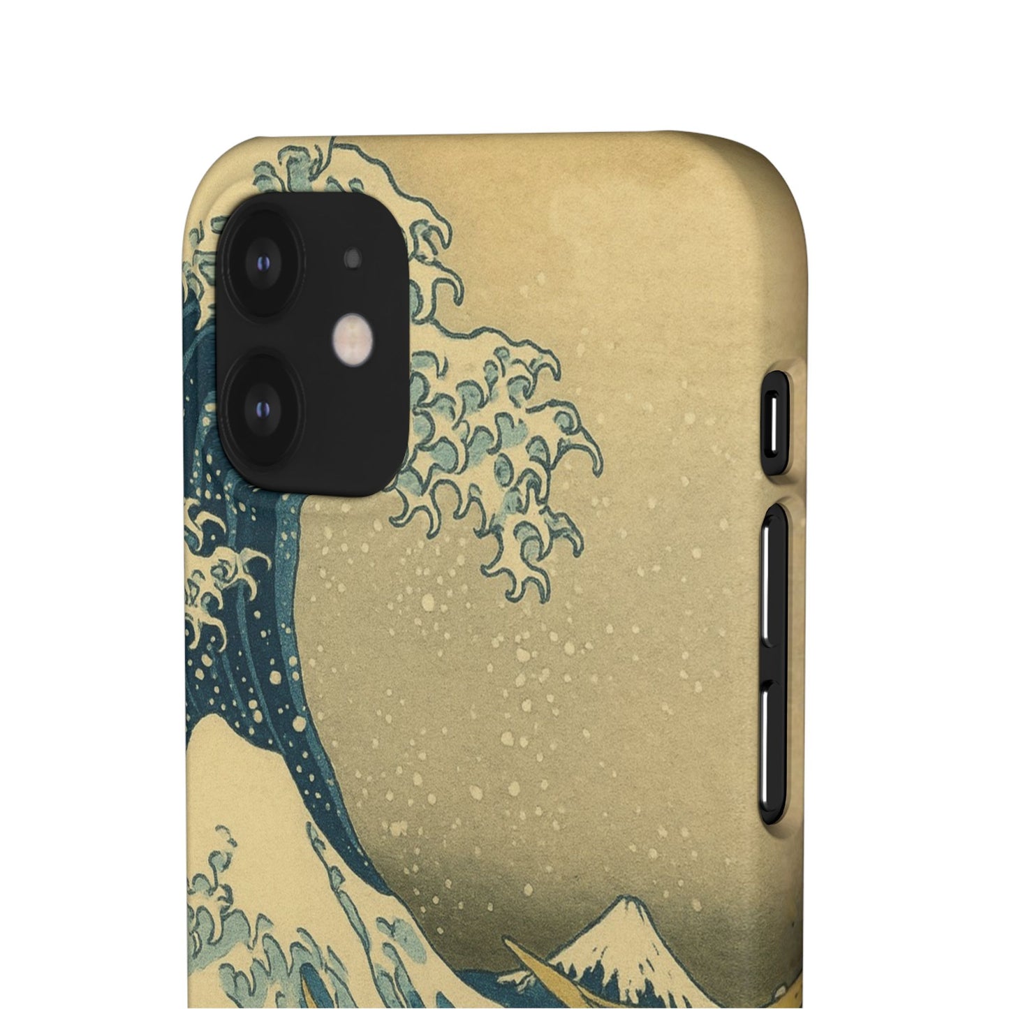 Babushka Cat x  The Great Wave Off Kanagawa Snap Phone Case