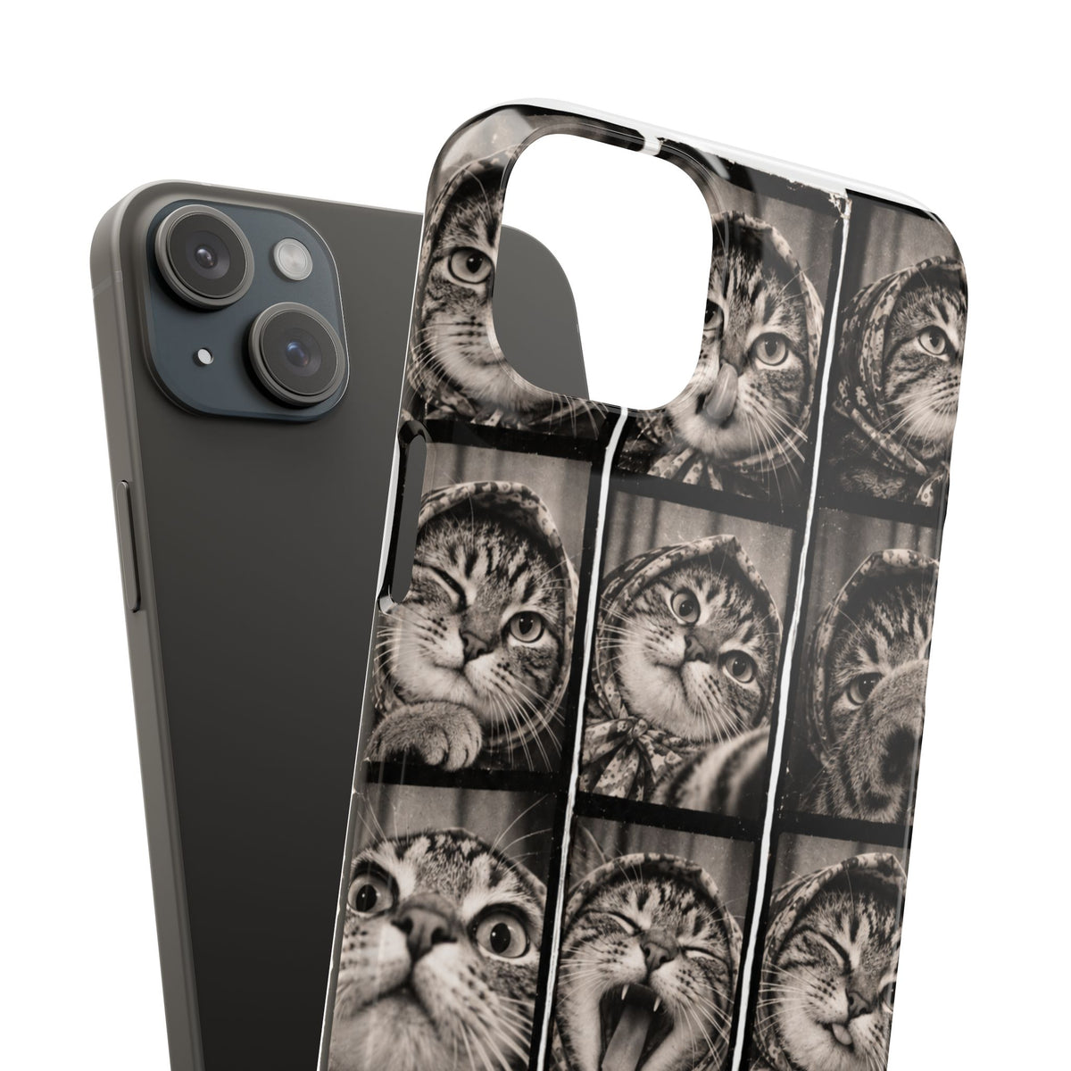 Babushka Cat Photobooth Snap Phone Case