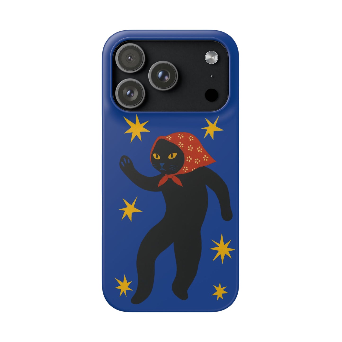 Babushka Cat x Matisse Style Snap Phone Case