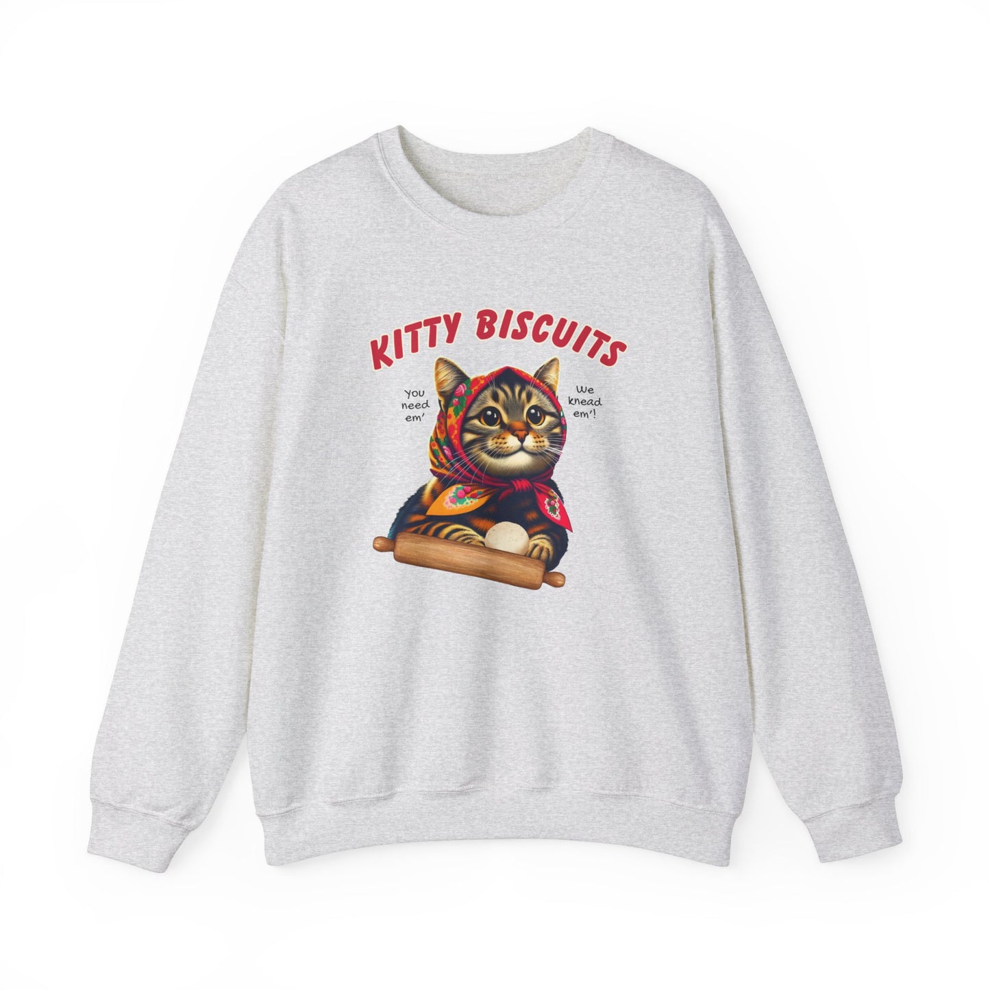 Kitty Biscuits Unisex Heavy Blend™ Crewneck Sweatshirt