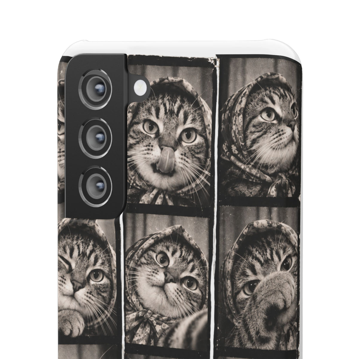 Babushka Cat Photobooth Snap Phone Case