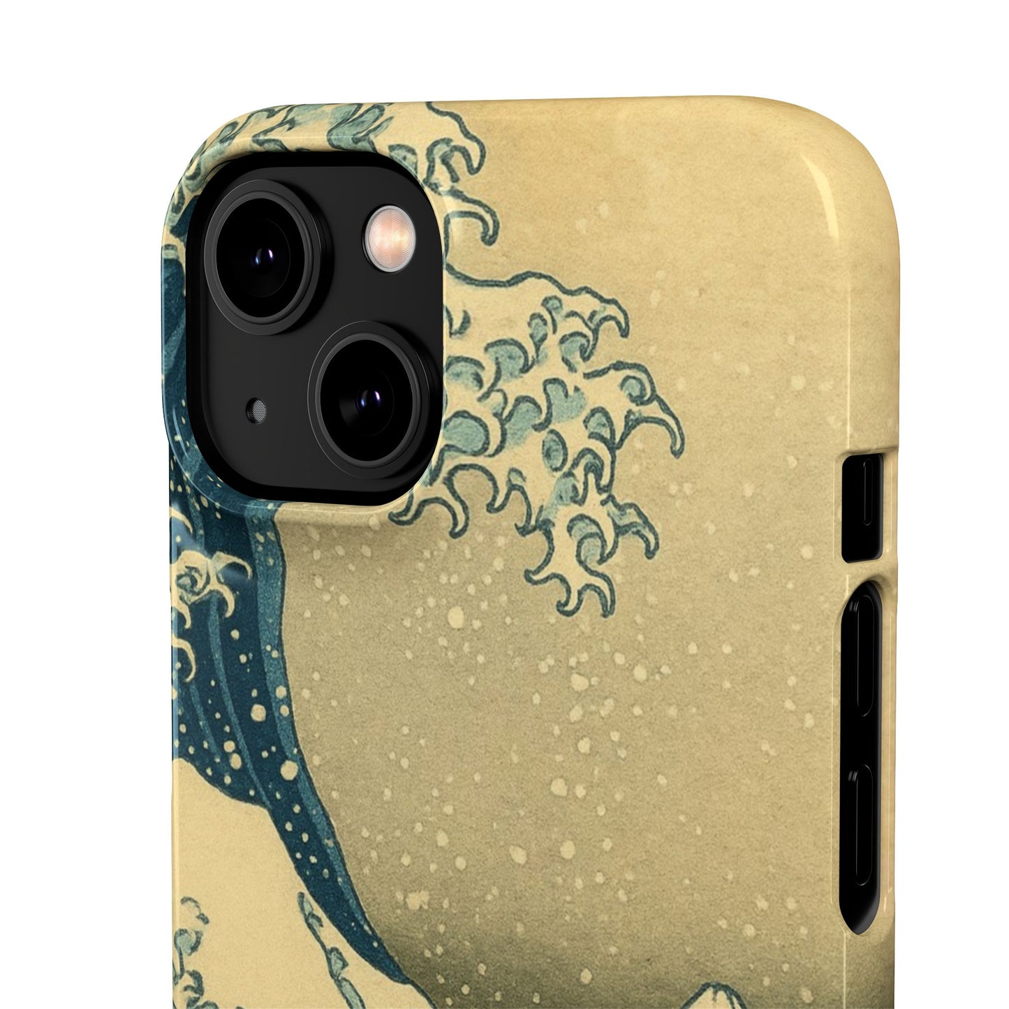 Babushka Cat x  The Great Wave Off Kanagawa Snap Phone Case