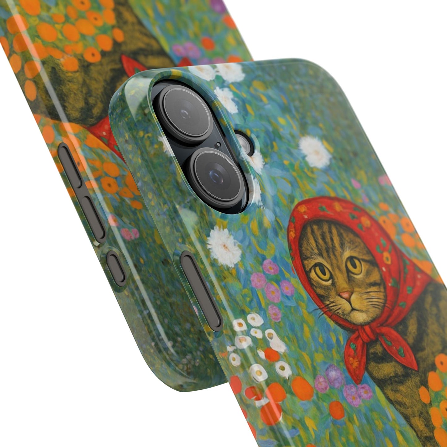 Babushka Cat Gusav Klimt Snap Phone Case