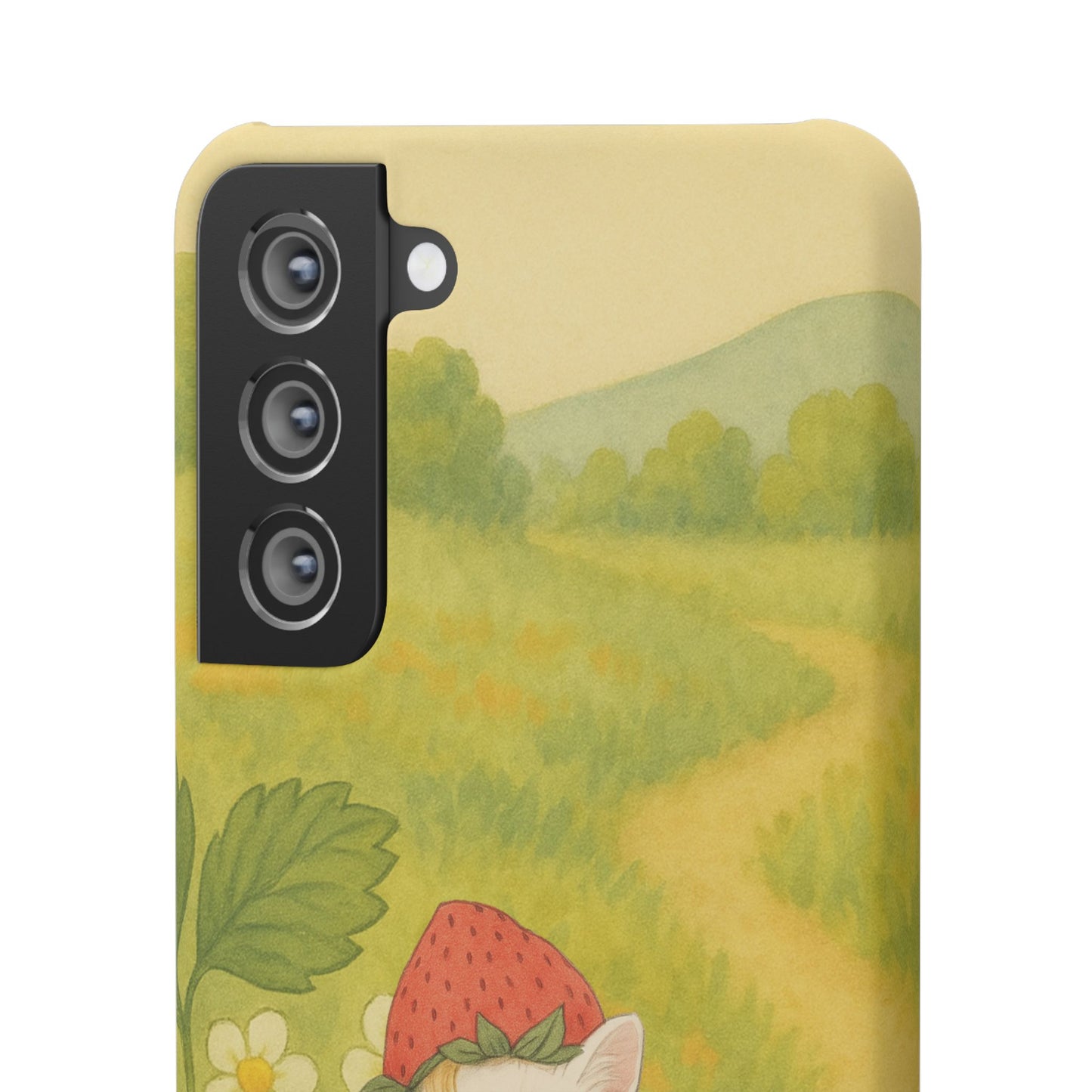Strawberry Cat x Mother Earth's Children Snap Phone Case