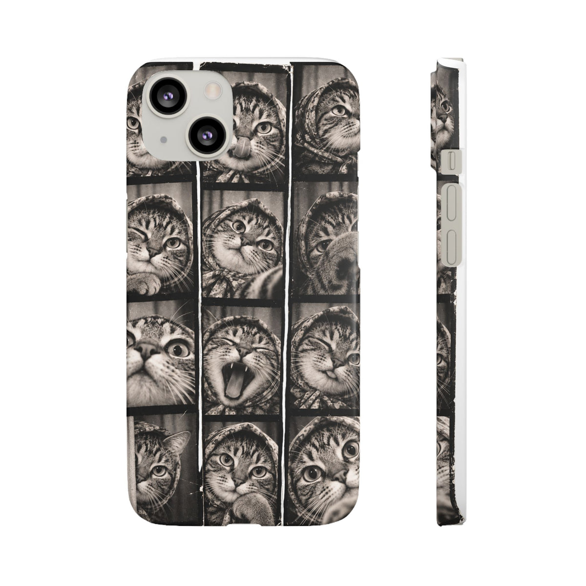 Babushka Cat Photobooth Snap Phone Case