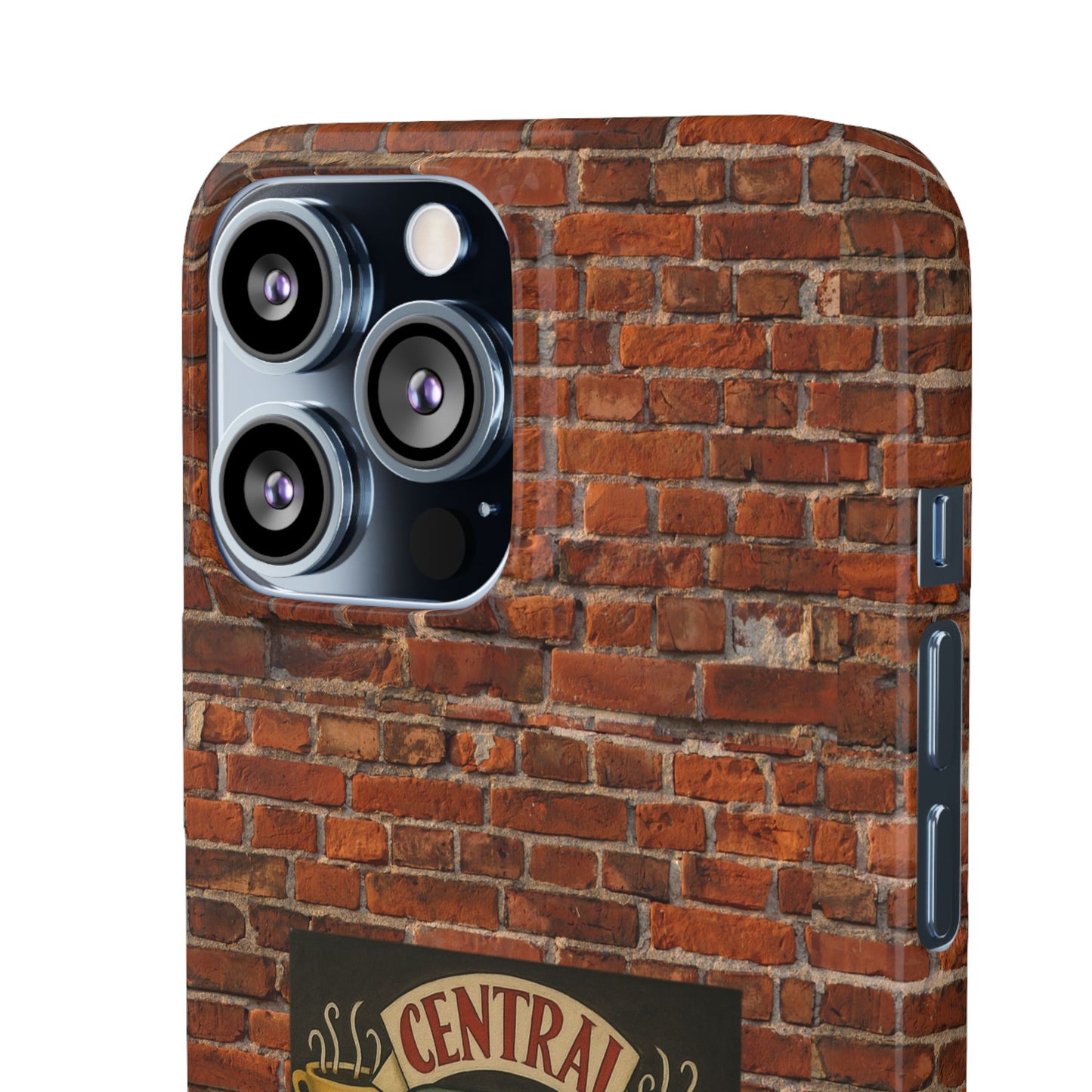 Babushka Cat Coffee Shop Snap Phone Case