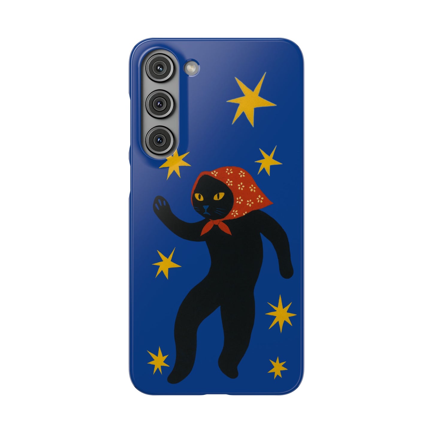 Babushka Cat x Matisse Style Snap Phone Case