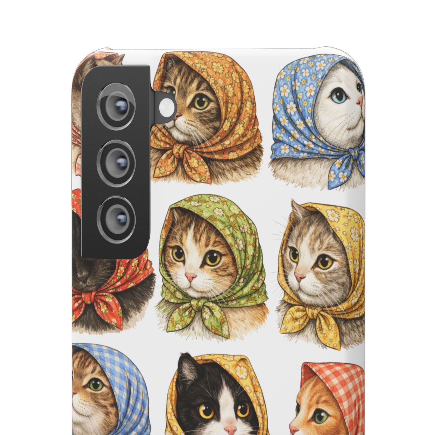 Babushka Cats Snap Phone Case