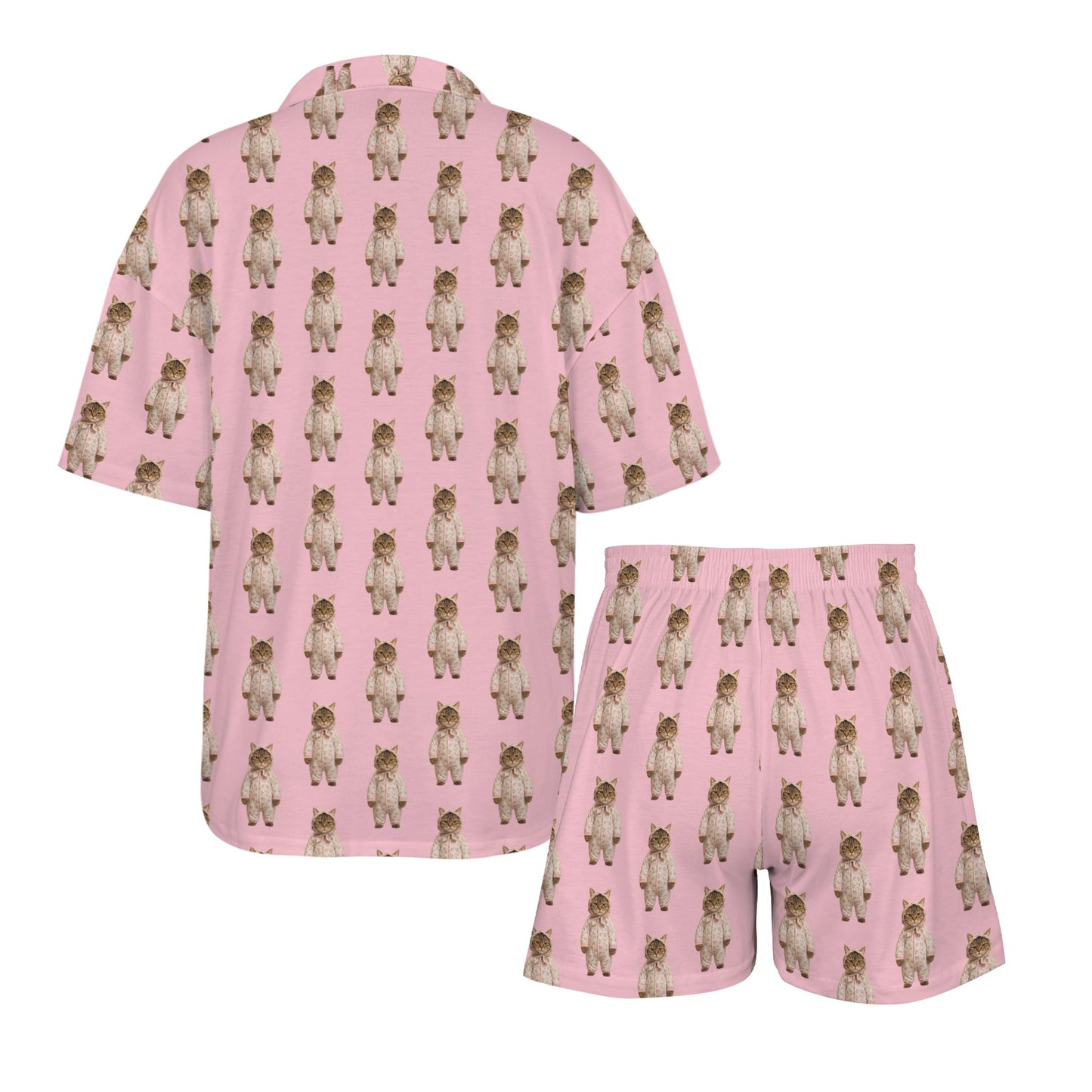 Babushka Cat Pajama Set