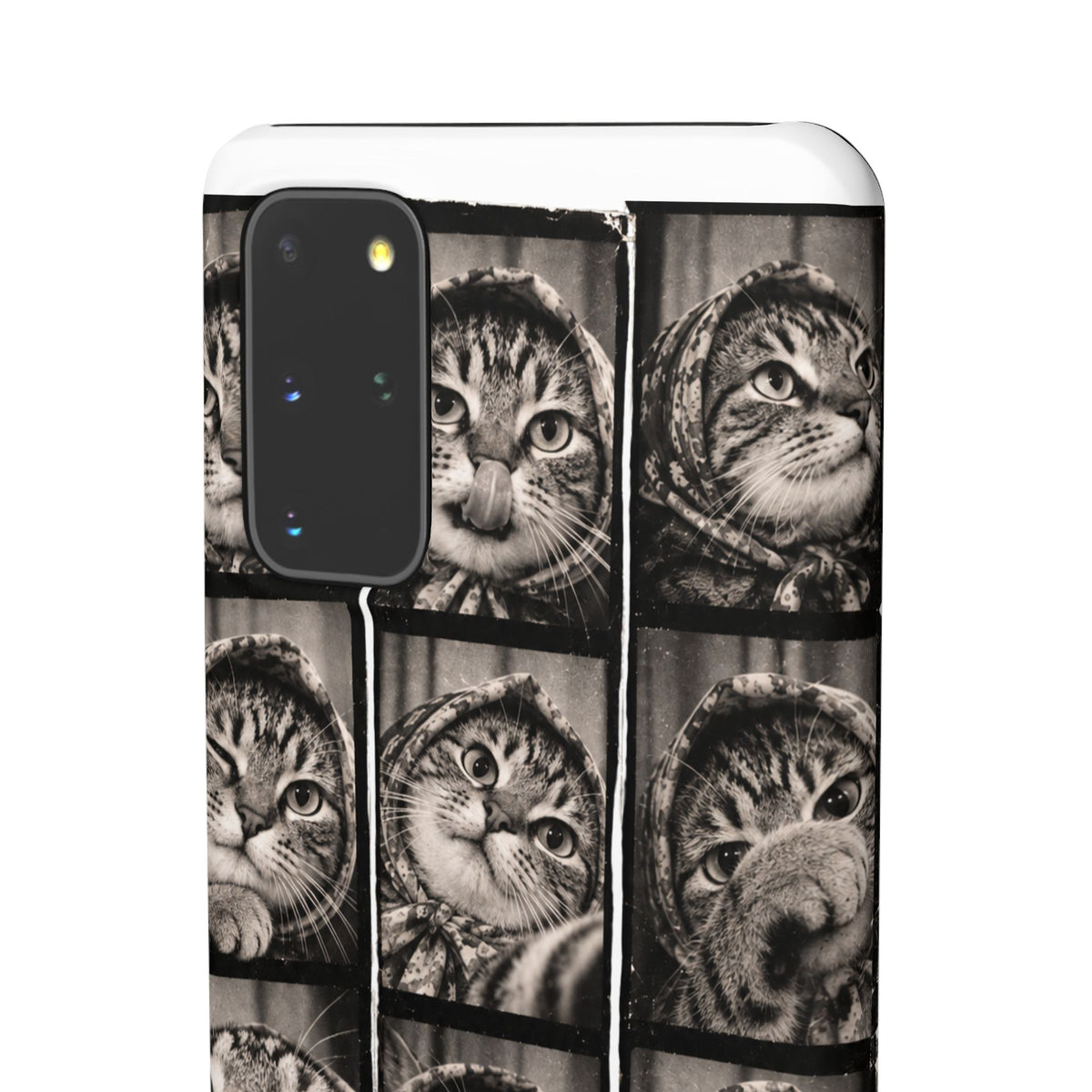 Babushka Cat Photobooth Snap Phone Case