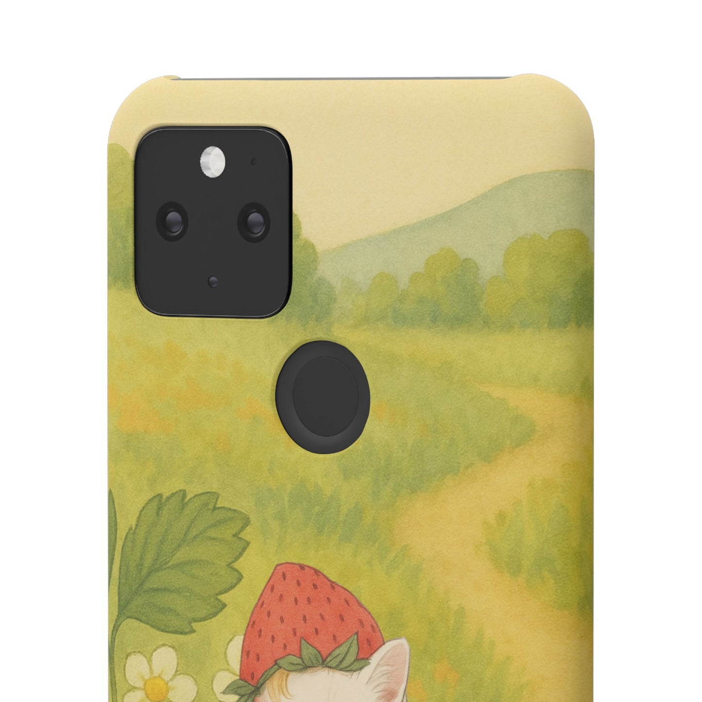 Strawberry Cat x Mother Earth's Children Snap Phone Case