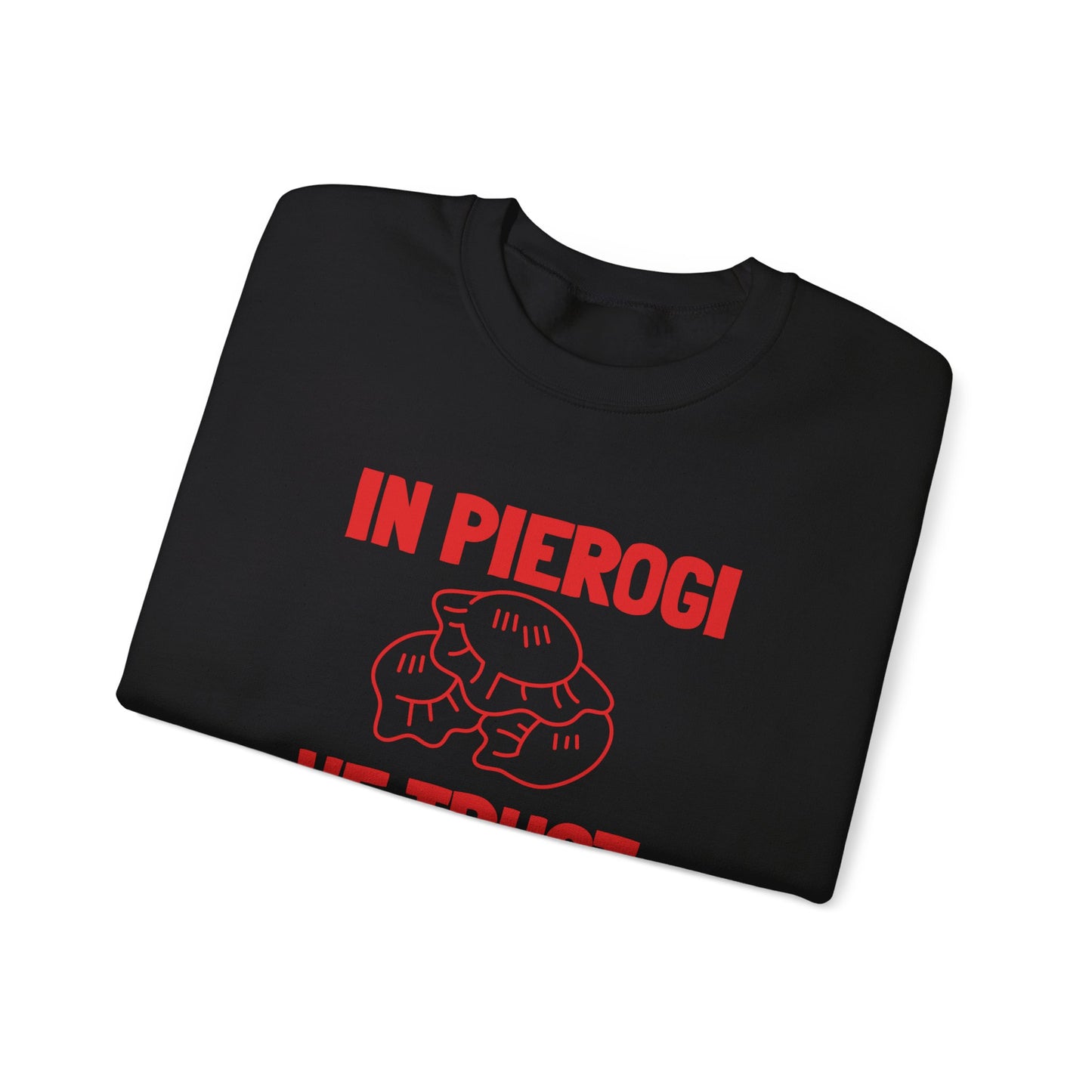 Pierogi Lover, Polish Pride, Unisex Heavy Blend™ Crewneck Sweatshirt for Polish Pierogi Lover