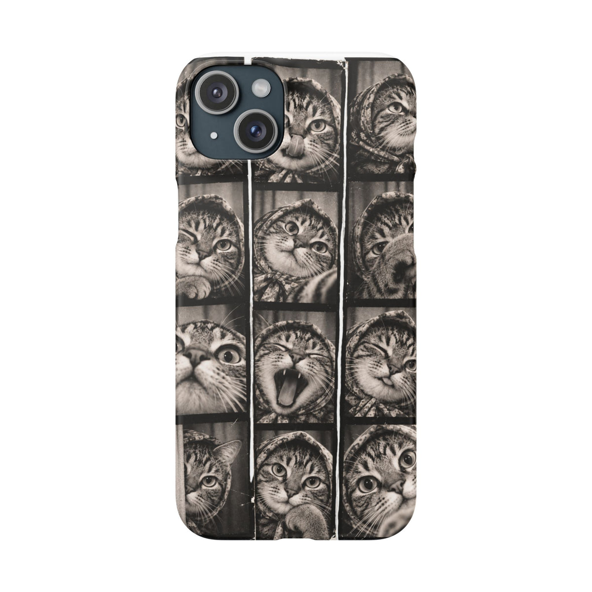 Babushka Cat Photobooth Snap Phone Case