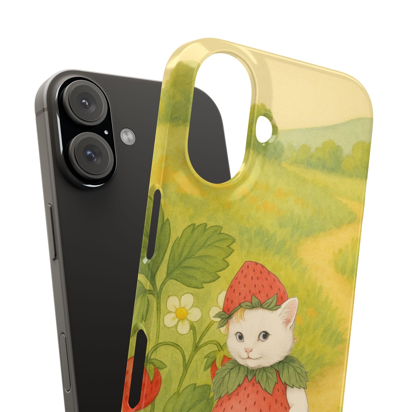 Strawberry Cat x Mother Earth's Children Snap Phone Case