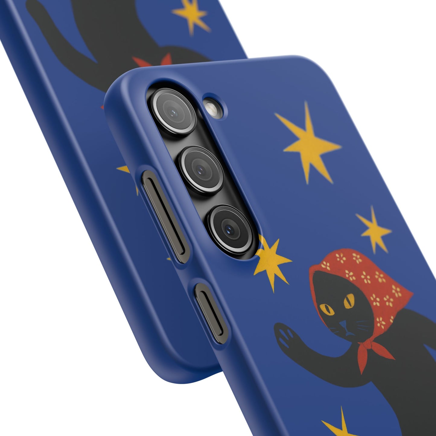 Babushka Cat x Matisse Style Snap Phone Case