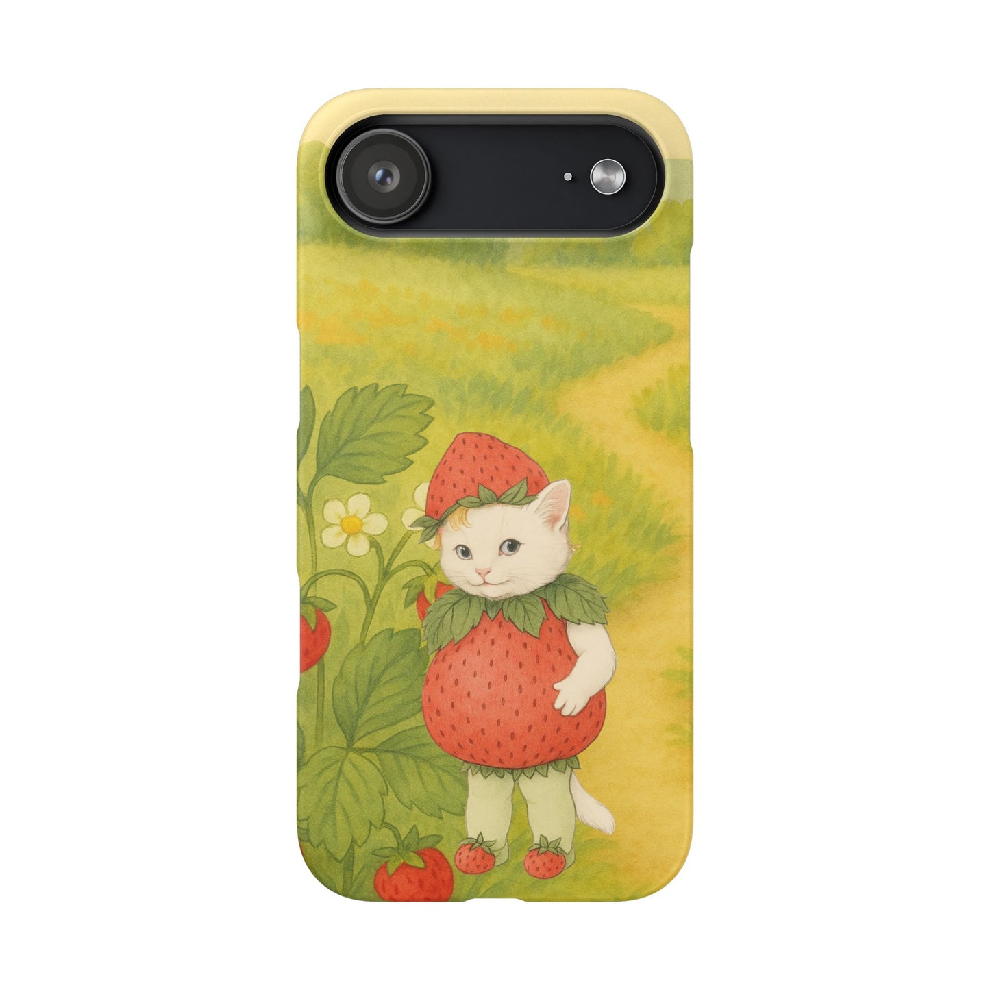 Strawberry Cat x Mother Earth's Children Snap Phone Case