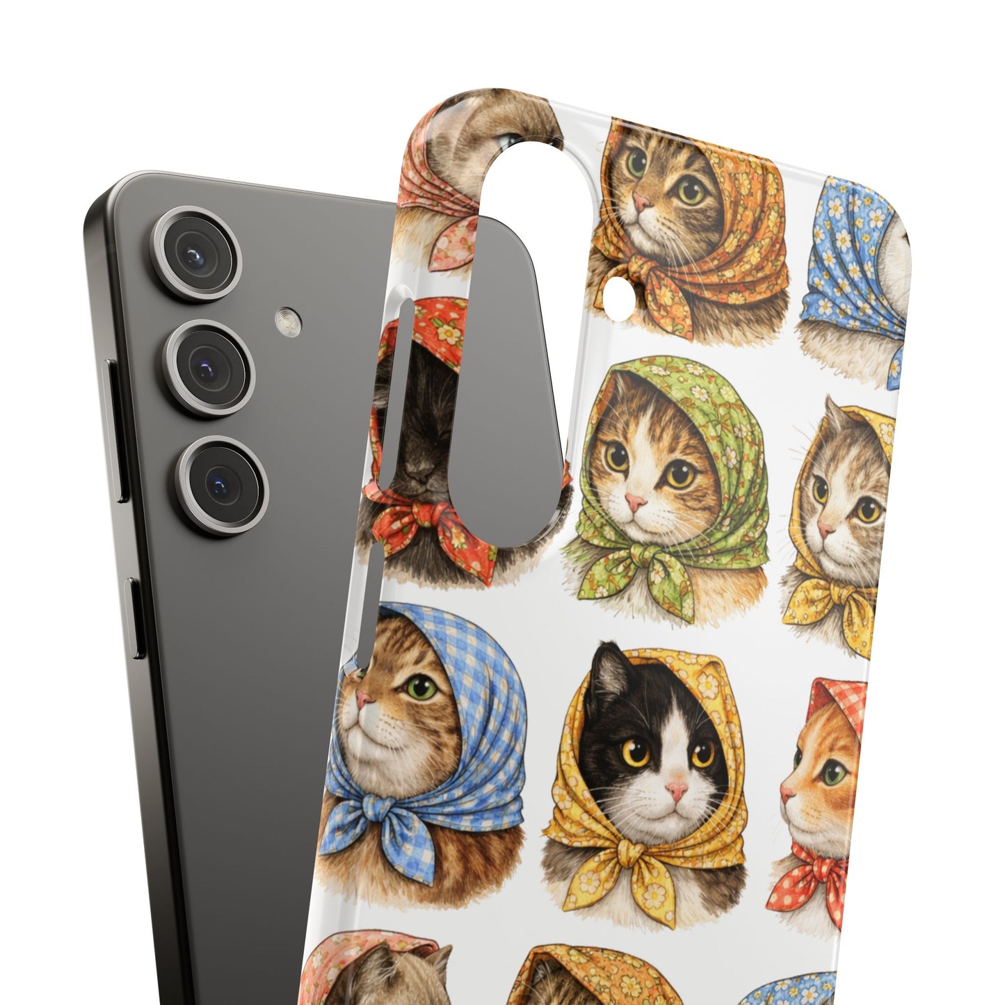 Babushka Cats Snap Phone Case