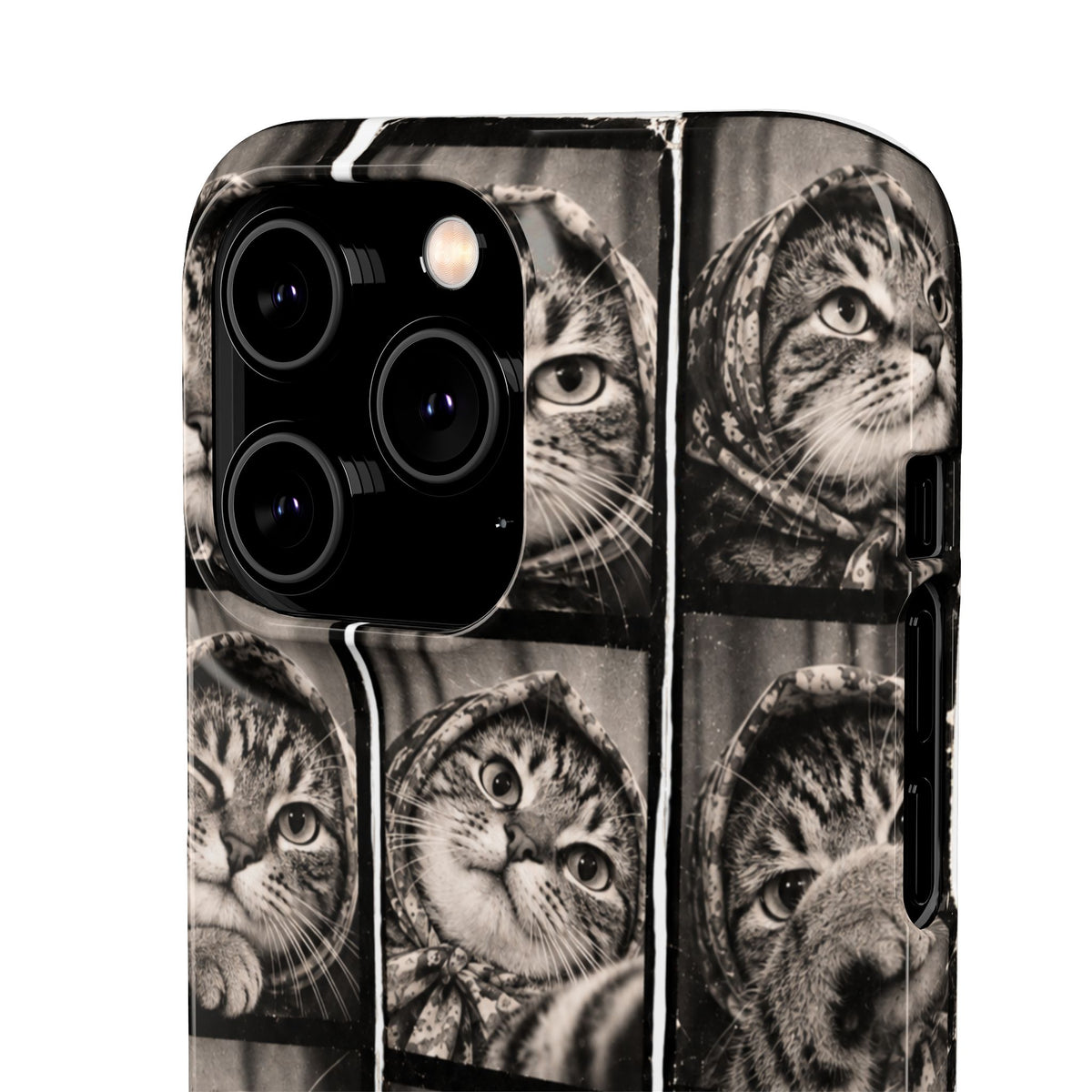 Babushka Cat Photobooth Snap Phone Case