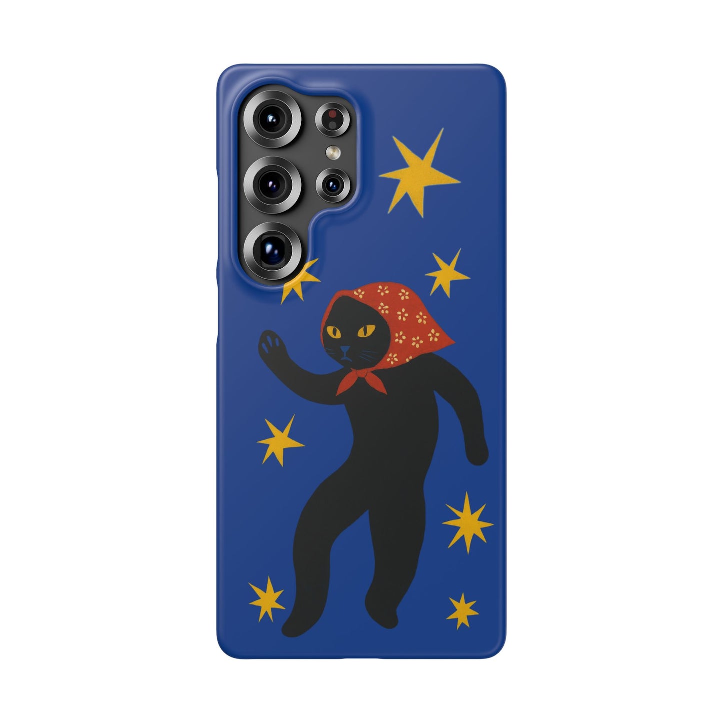 Babushka Cat x Matisse Style Snap Phone Case
