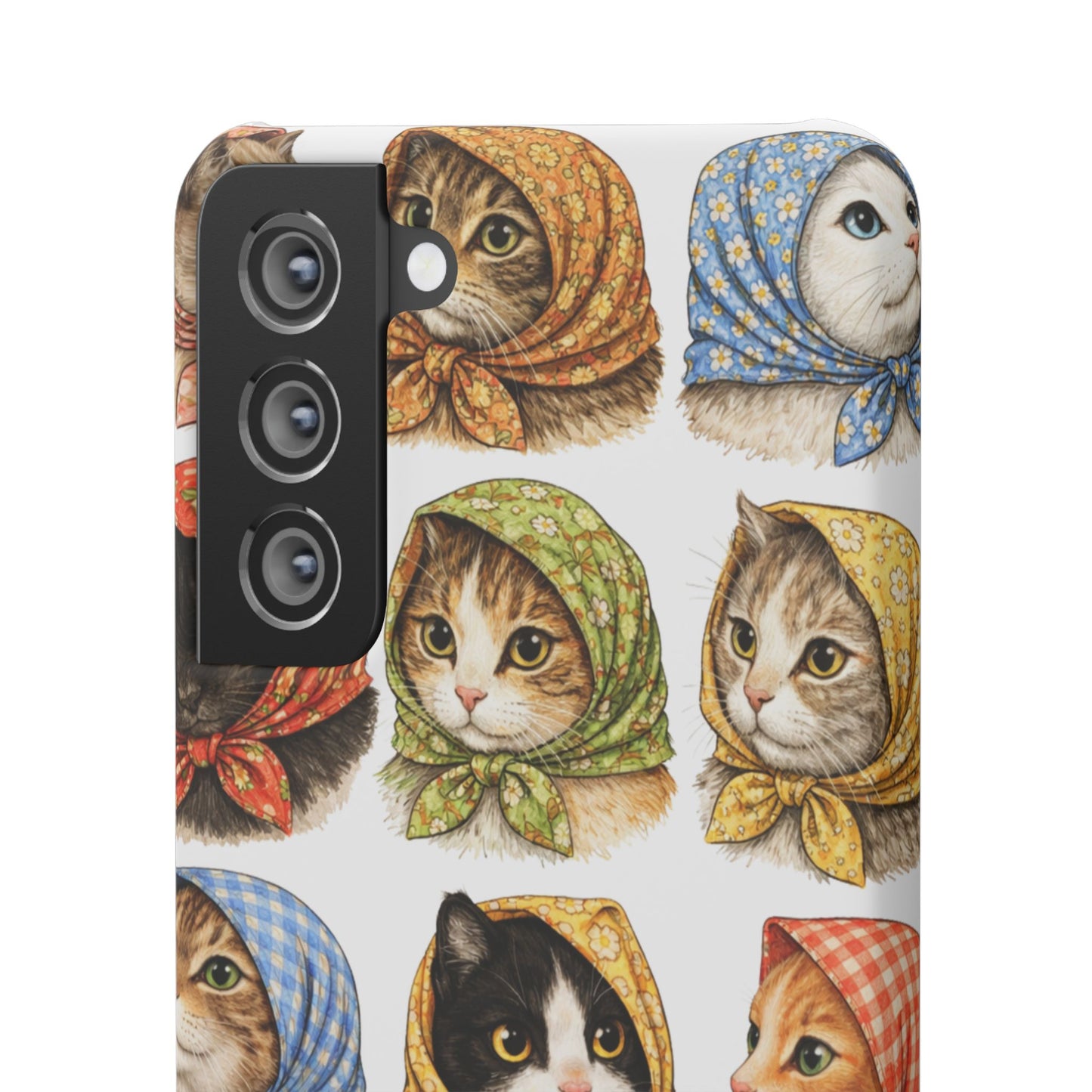 Babushka Cats Snap Phone Case