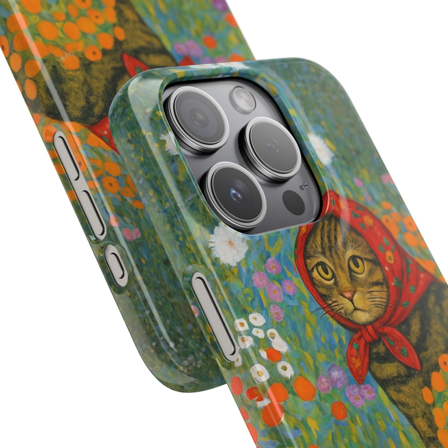 Babushka Cat Gusav Klimt Snap Phone Case