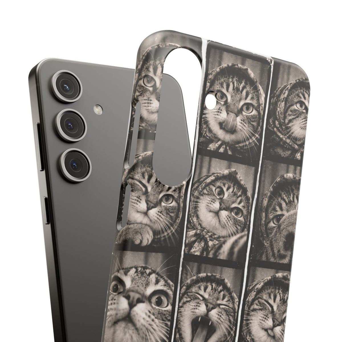 Babushka Cat Photobooth Snap Phone Case