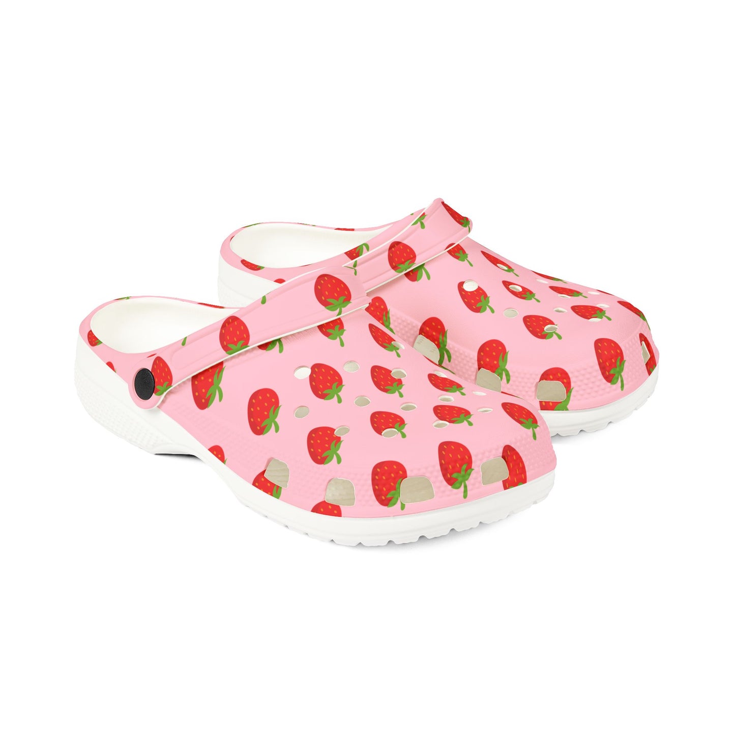 Strawberry Granny Gliders EVA Foam Rubber Shoes