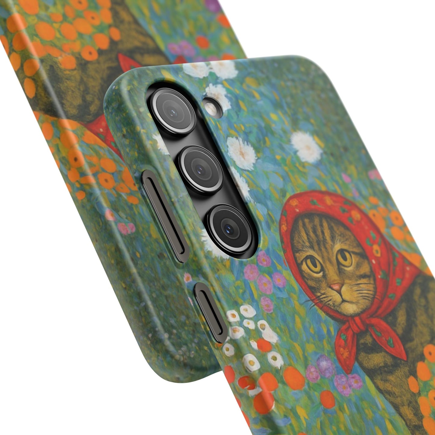 Babushka Cat Gusav Klimt Snap Phone Case