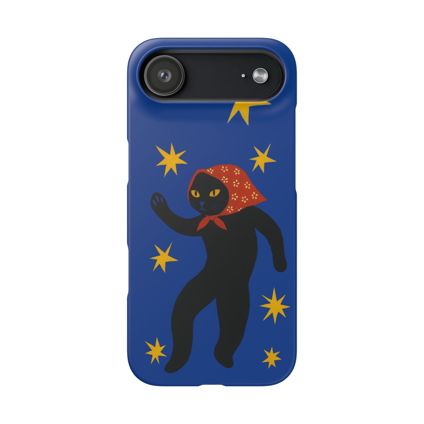 Babushka Cat x Matisse Style Snap Phone Case