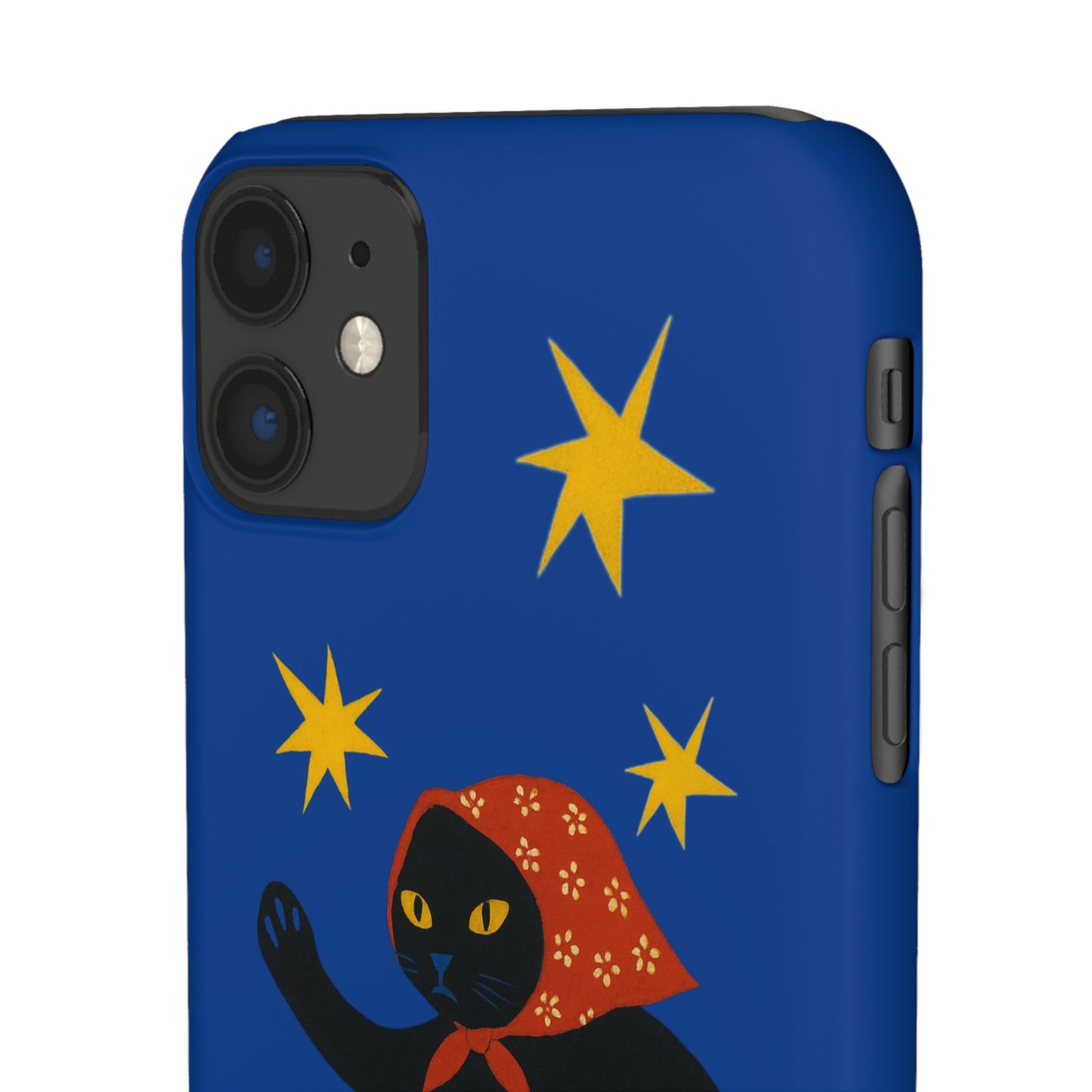 Babushka Cat x Matisse Style Snap Phone Case