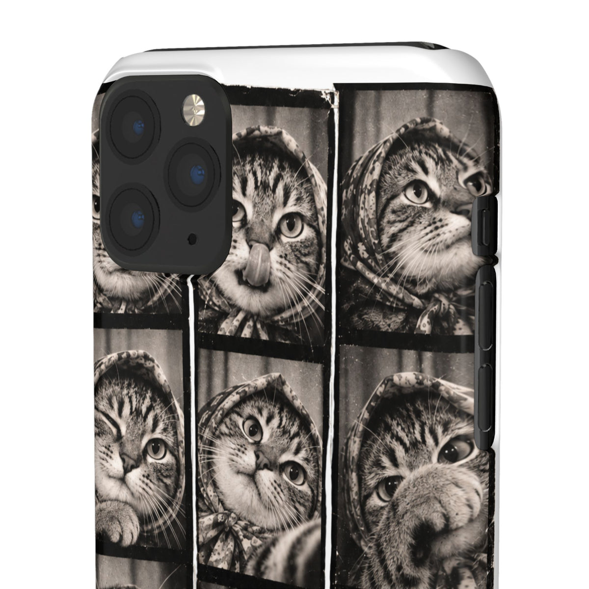 Babushka Cat Photobooth Snap Phone Case