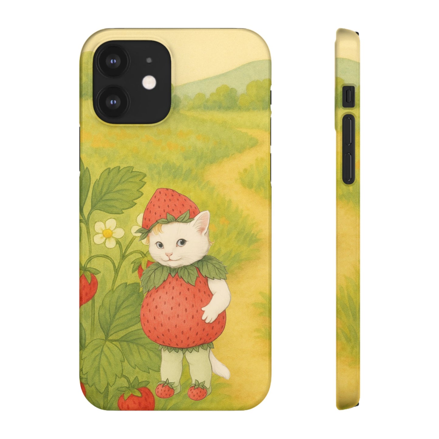 Strawberry Cat x Mother Earth's Children Snap Phone Case
