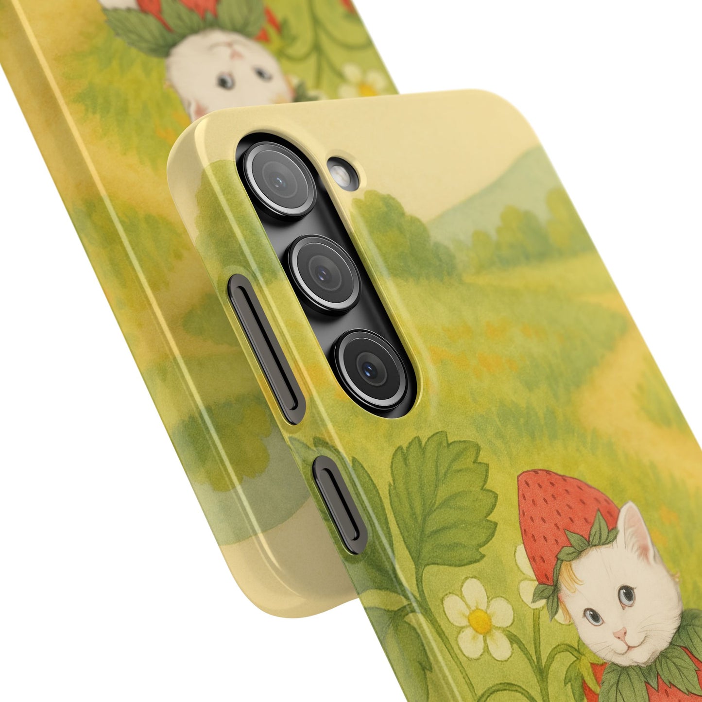 Strawberry Cat x Mother Earth's Children Snap Phone Case