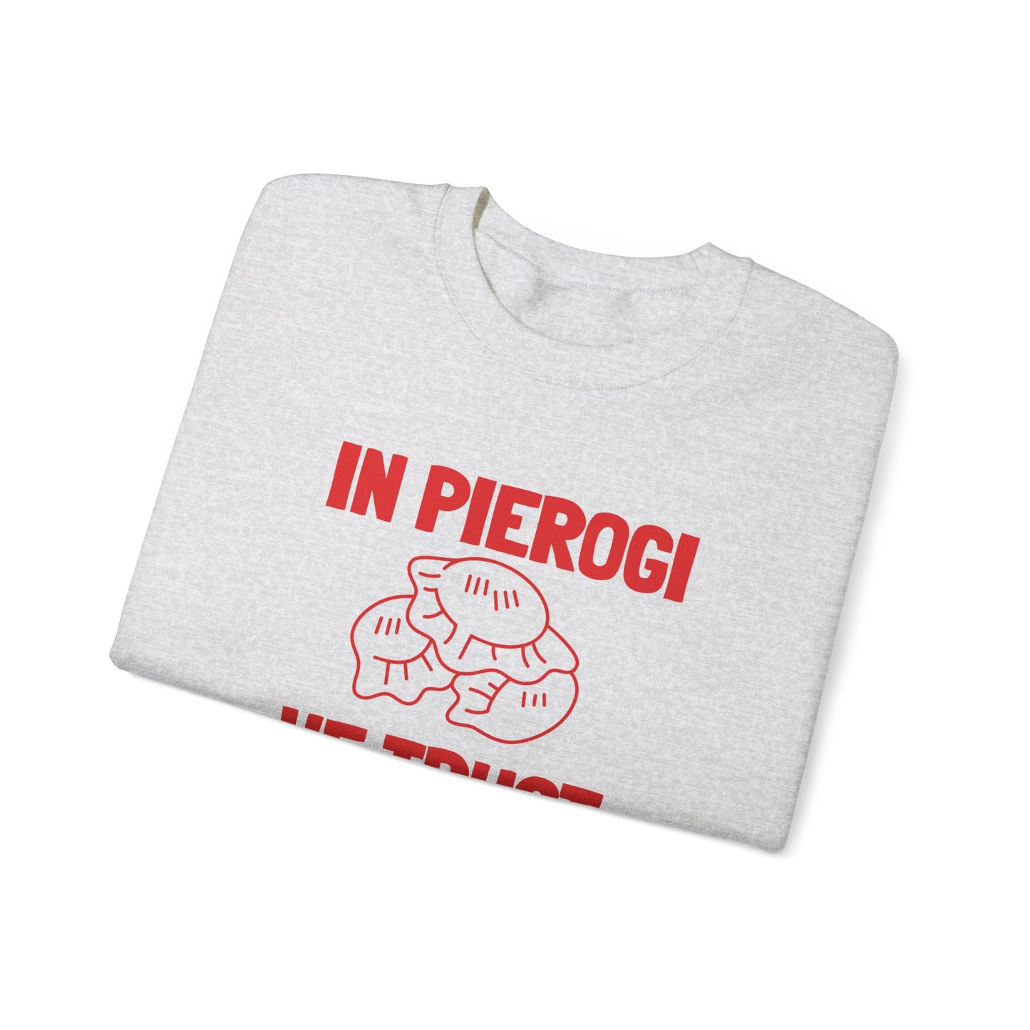 Pierogi Lover, Polish Pride, Unisex Heavy Blend™ Crewneck Sweatshirt for Polish Pierogi Lover