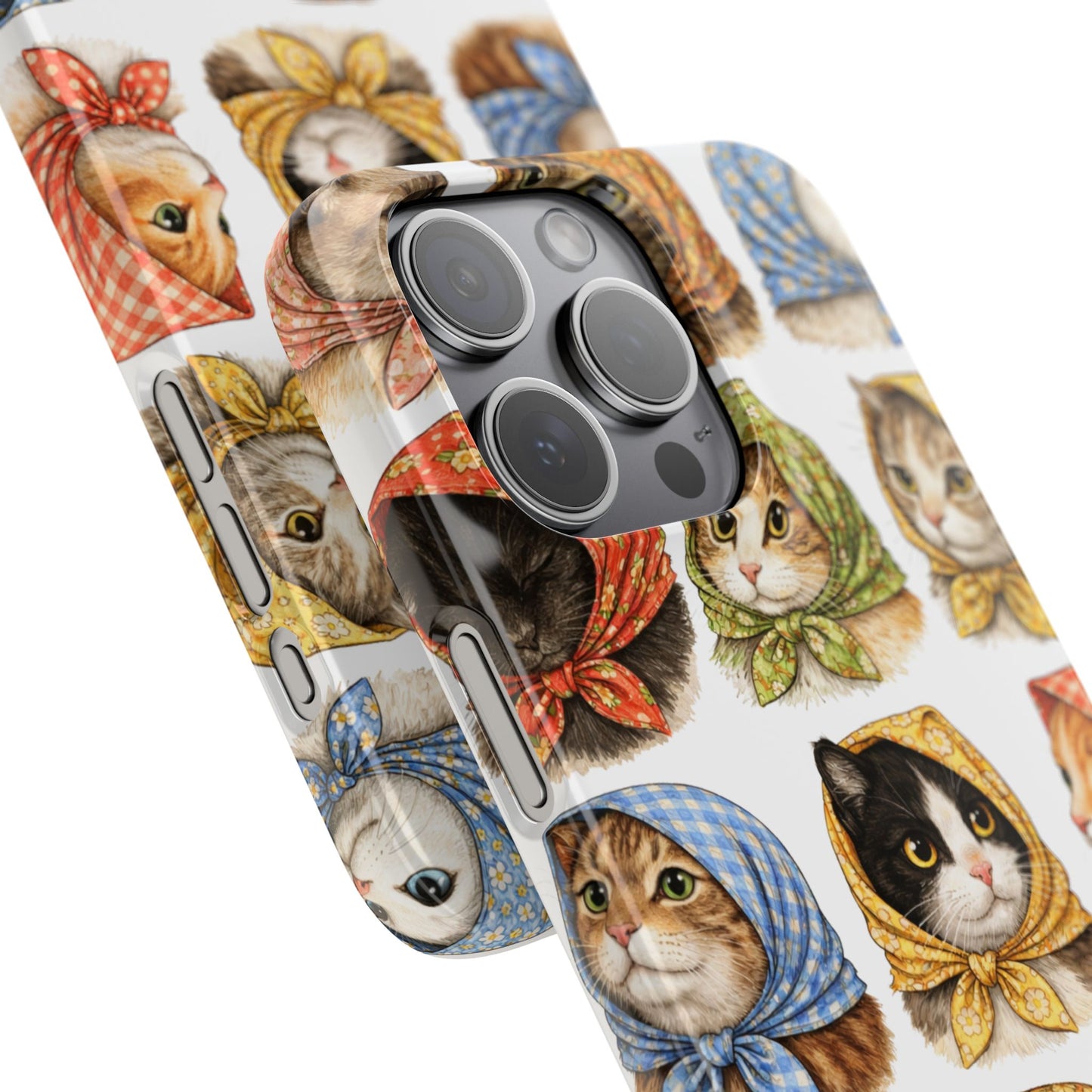 Babushka Cats Snap Phone Case