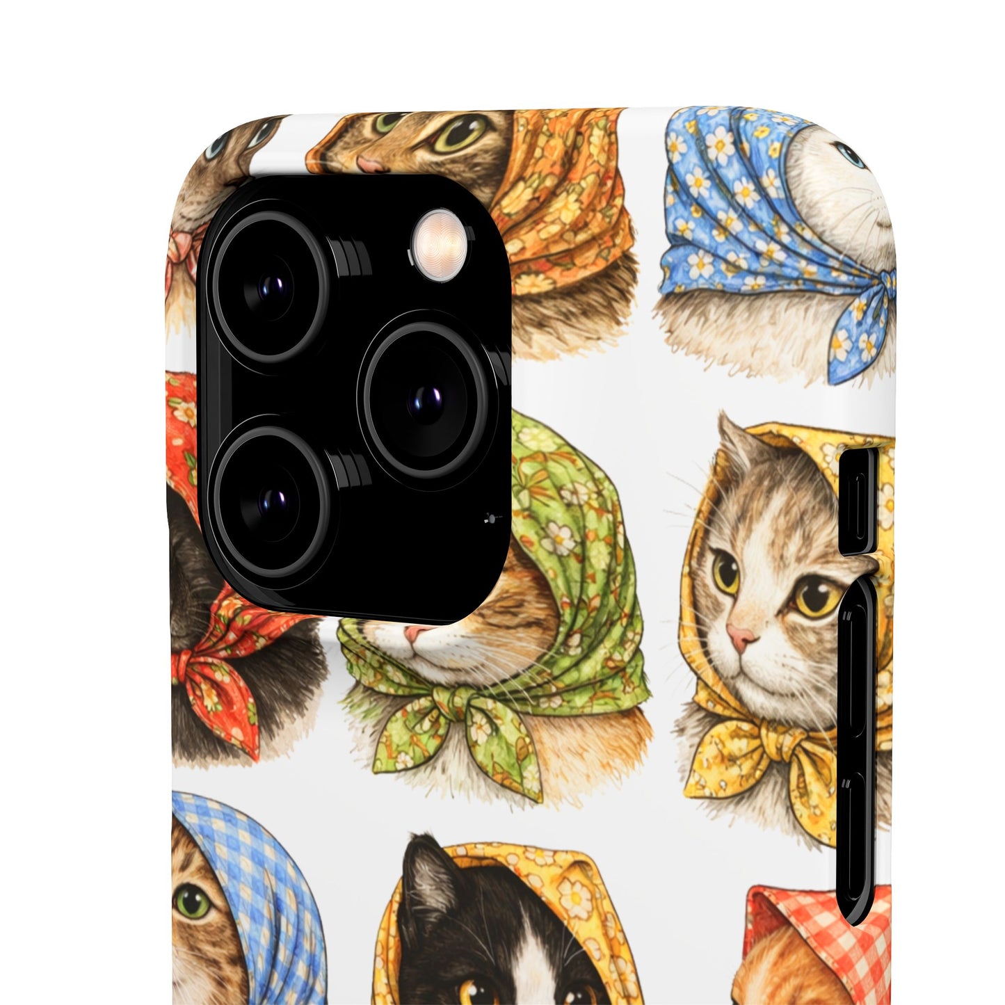 Babushka Cats Snap Phone Case